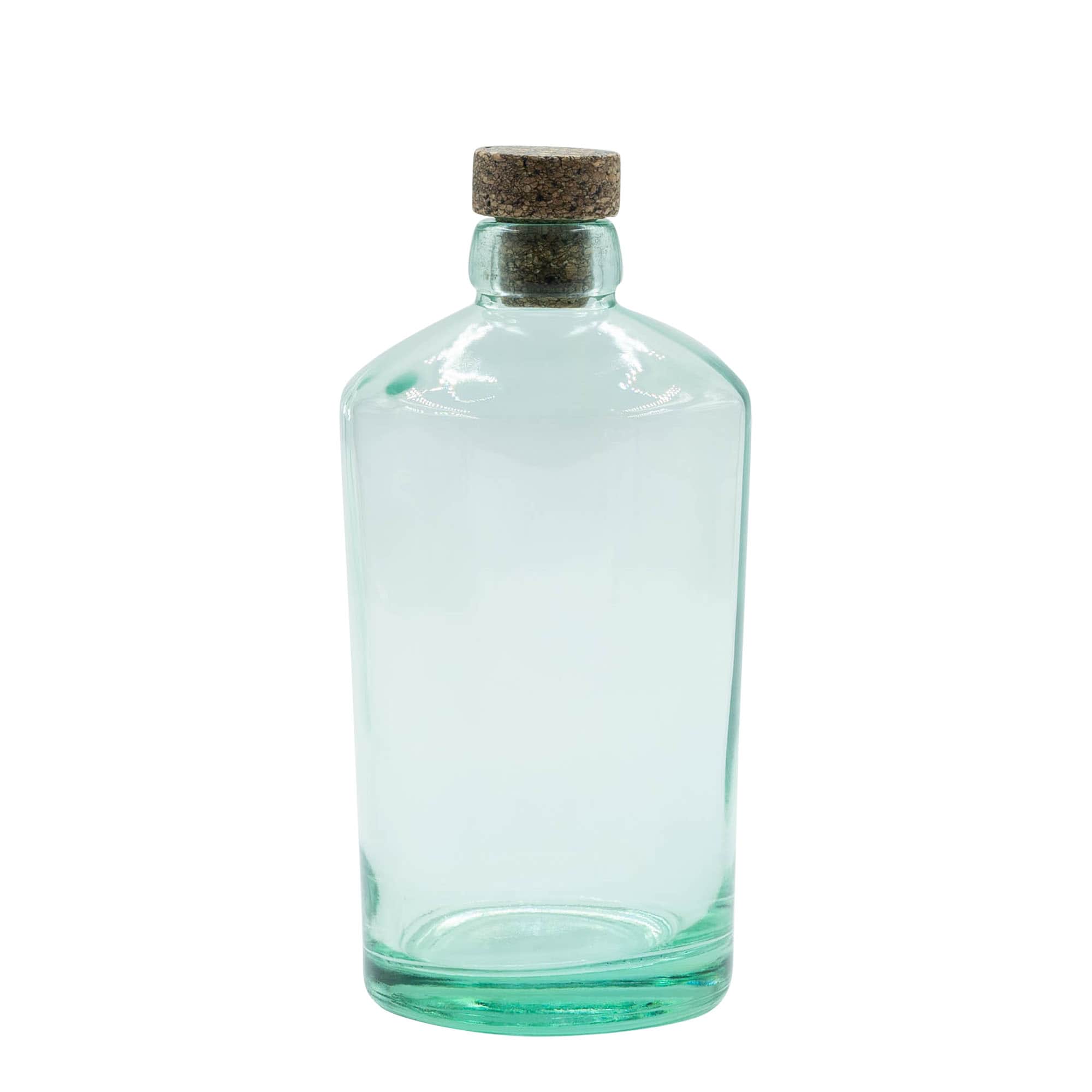 Sticlă de sticlă de 700 ml „Barrel”, gura: dop de plută
