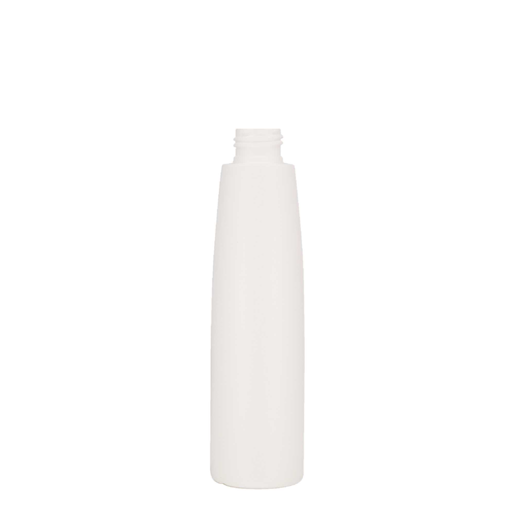 Sticlă din plastic de 200 ml „Donald”, HDPE, albă, gura: 24/410