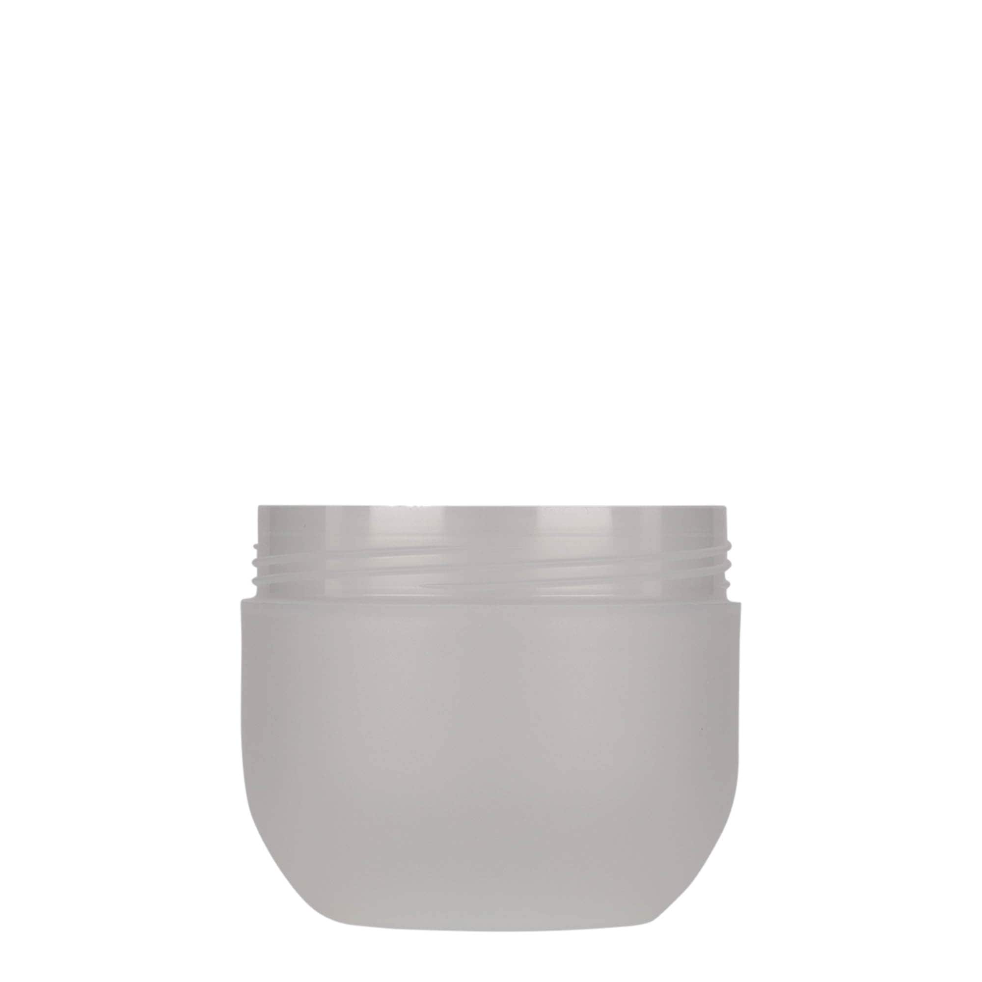250 ml cutie din plastic „Magic”, PP, natural, deschidere: capac cu filet