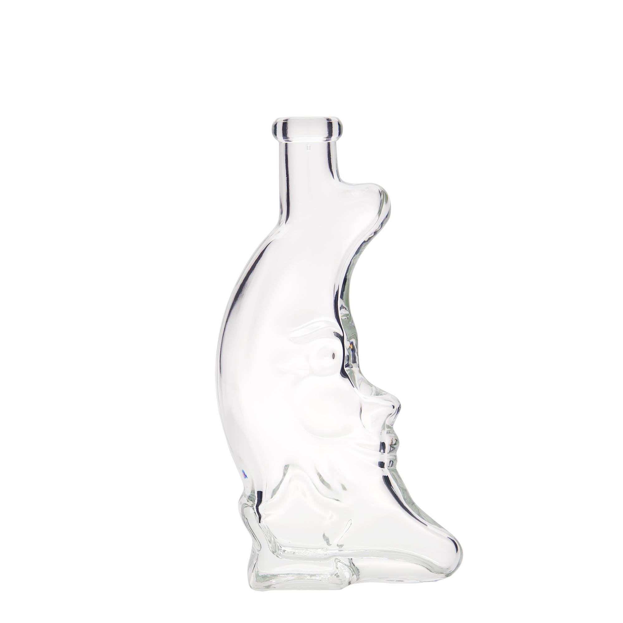 Sticlă de sticlă de 200 ml „Lună”, gură: dop de plută Sticlă de sticlă de 200 ml „Lună”, gură: dop de plută