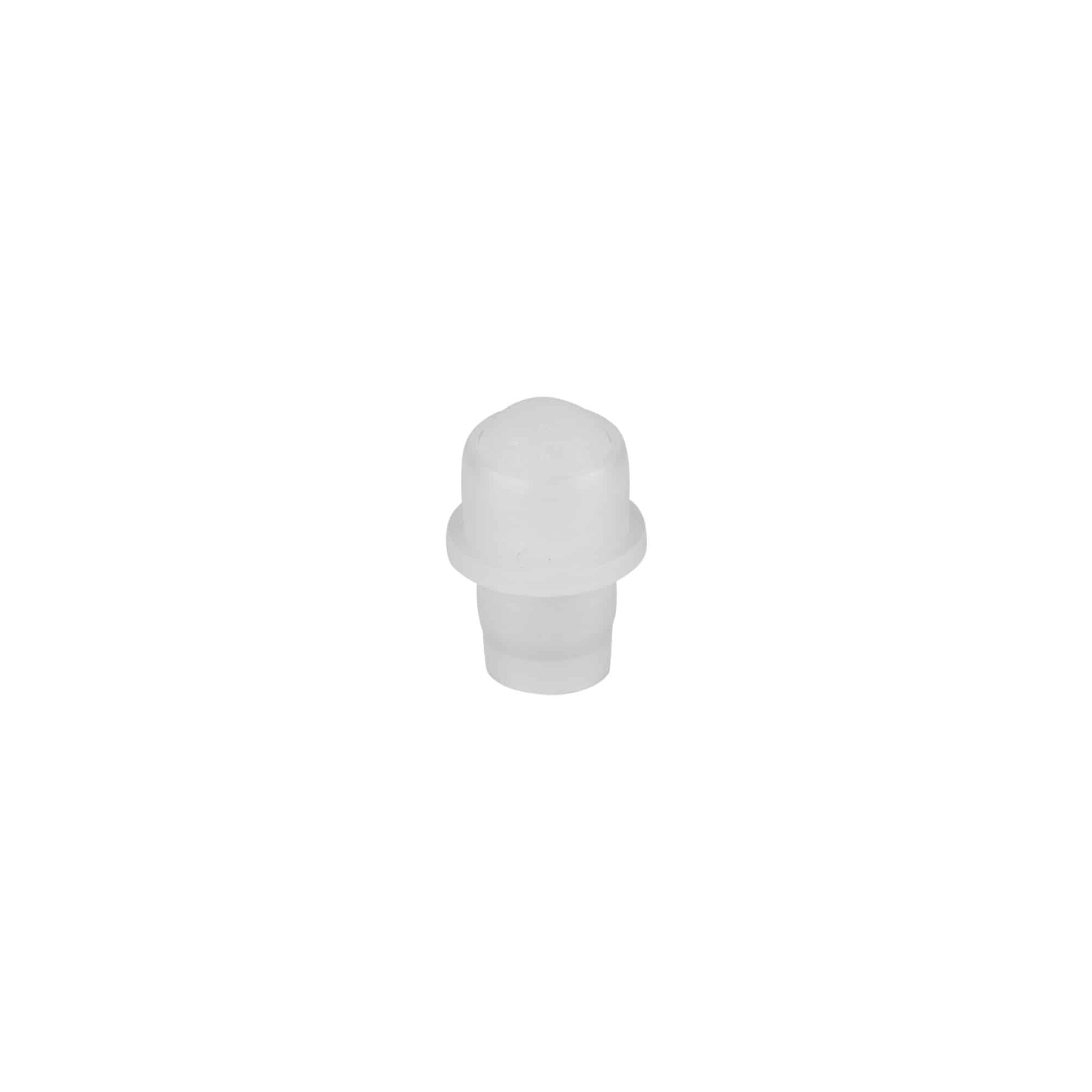 Aplicare pentru sticlă roll-on de 10 ml, plastic LDPE, natural