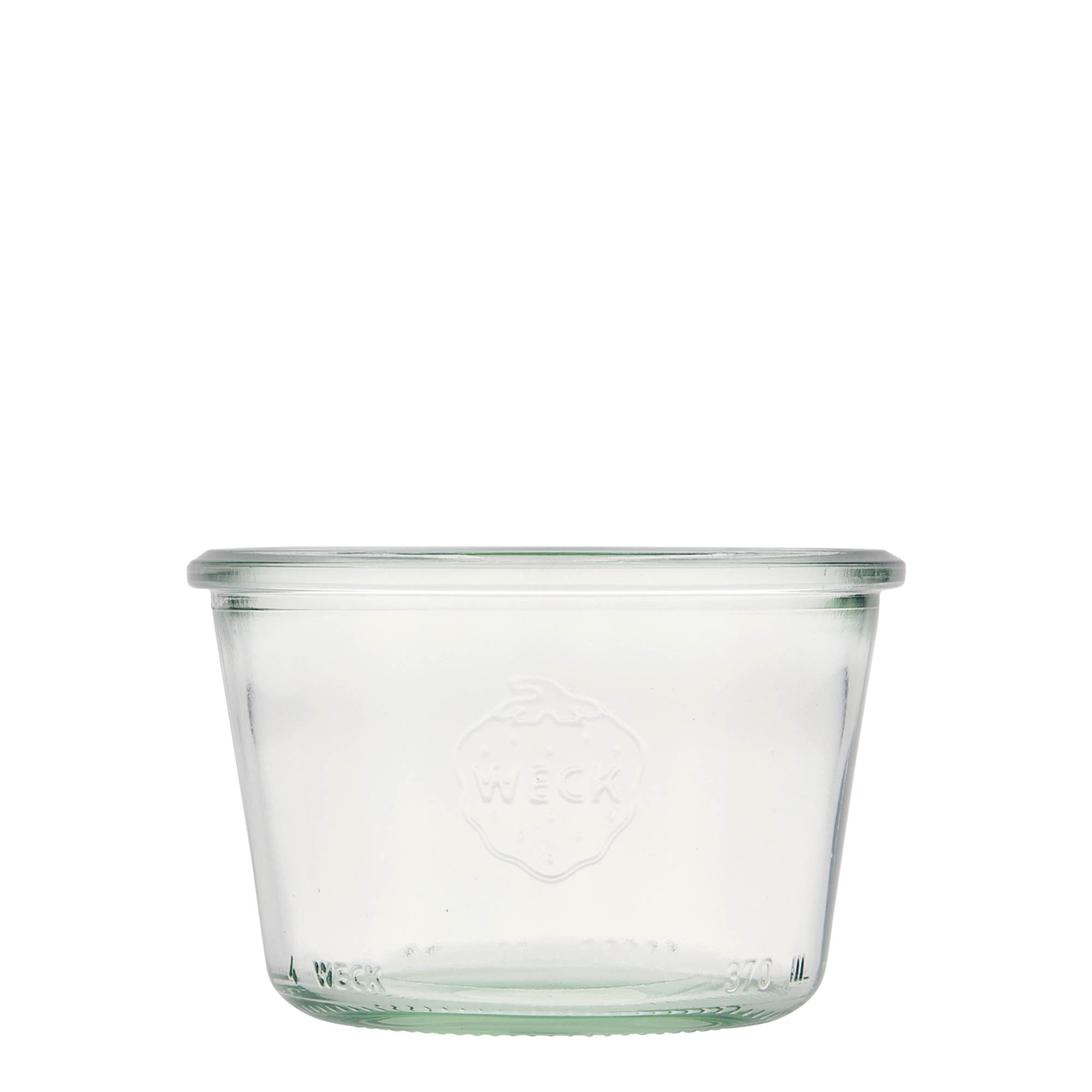 370 ml borcan WECK cu gura largă, margine rotundă 370 ml borcan WECK cu gura largă, margine rotundă