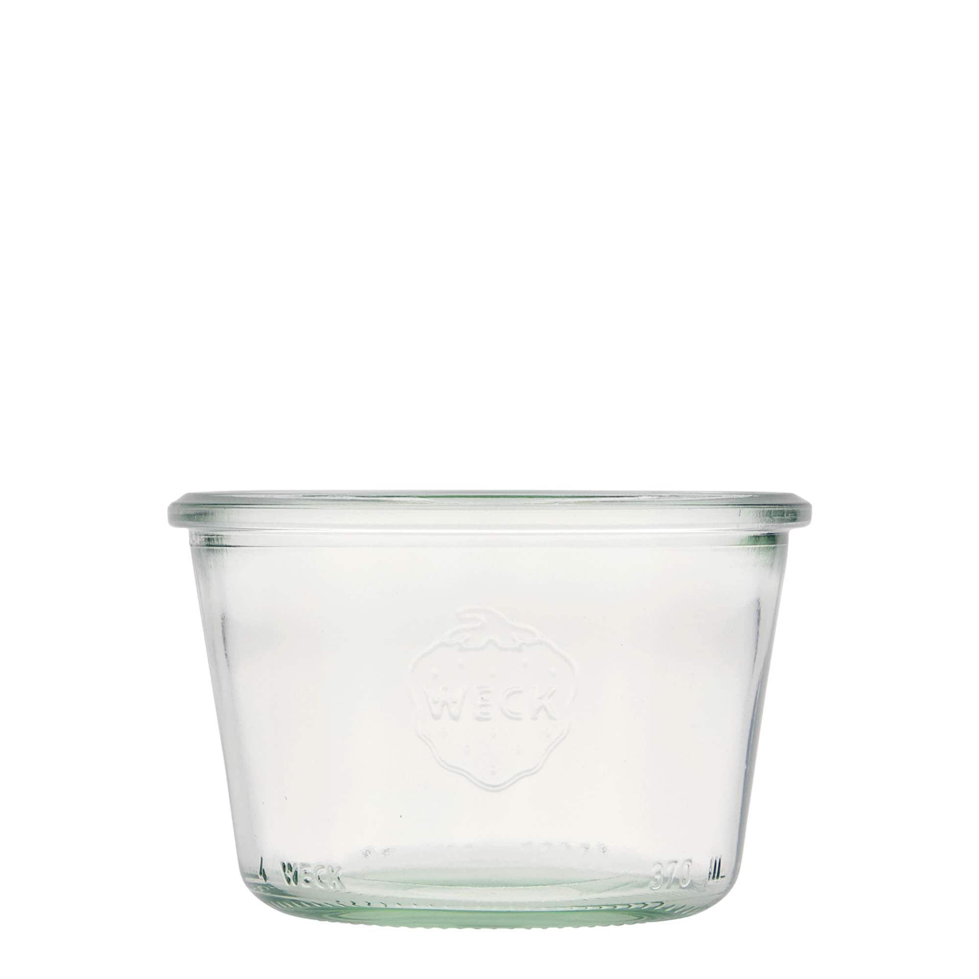 370 ml borcan WECK cu gura largă, margine rotundă