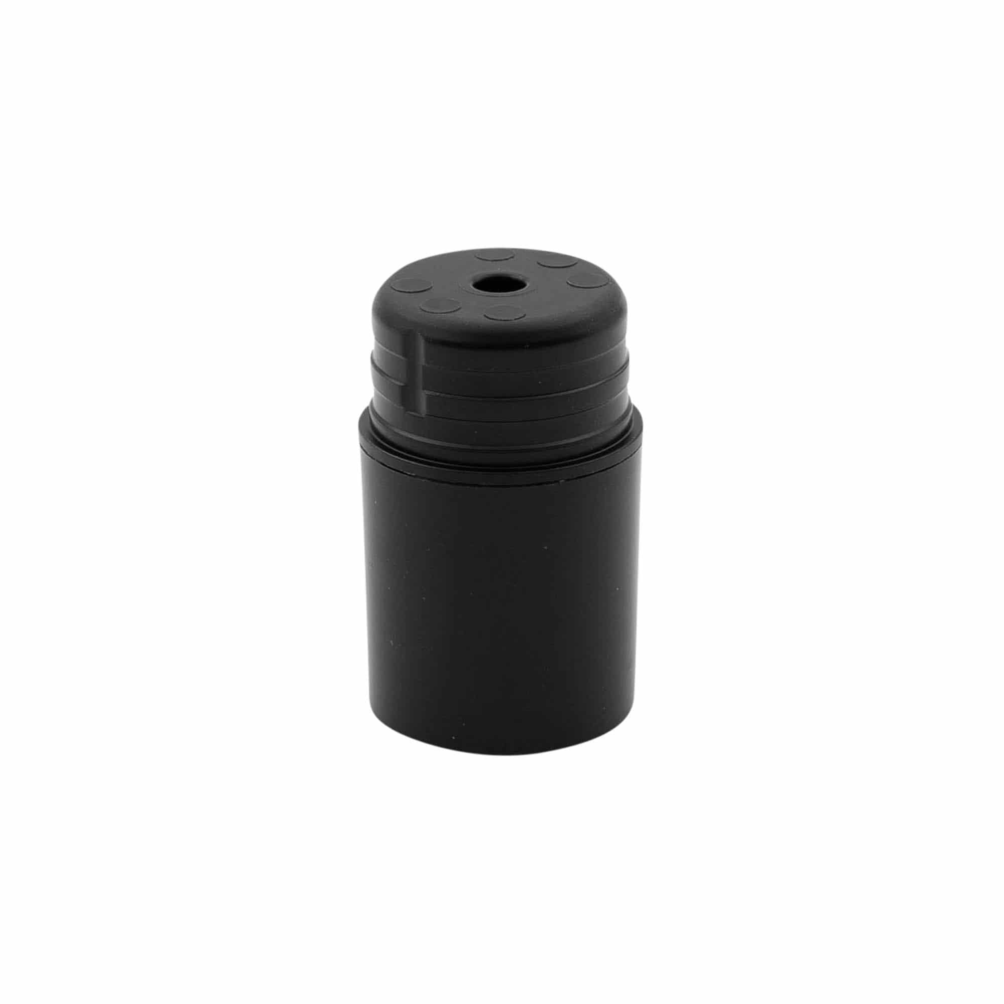 Pompa dozator airless „Nano”, plastic PP, negru Pompa dozator airless „Nano”, plastic PP, negru