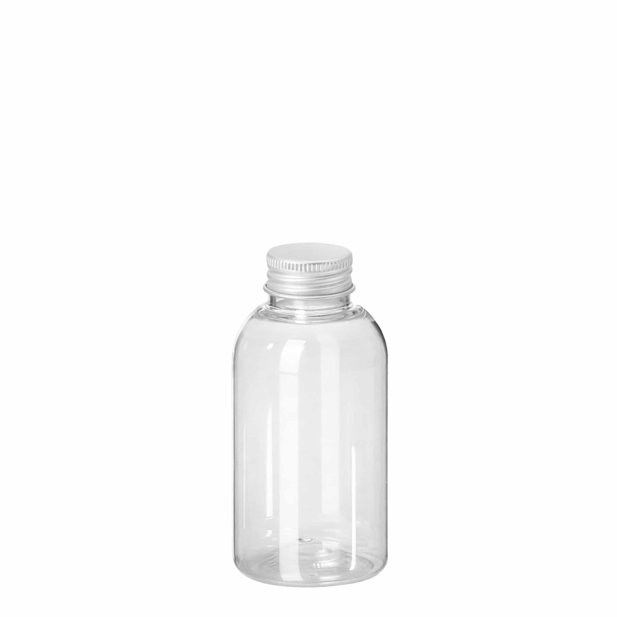 Sticlă PET de 100 ml „Boston”, plastic, gât: 24/410