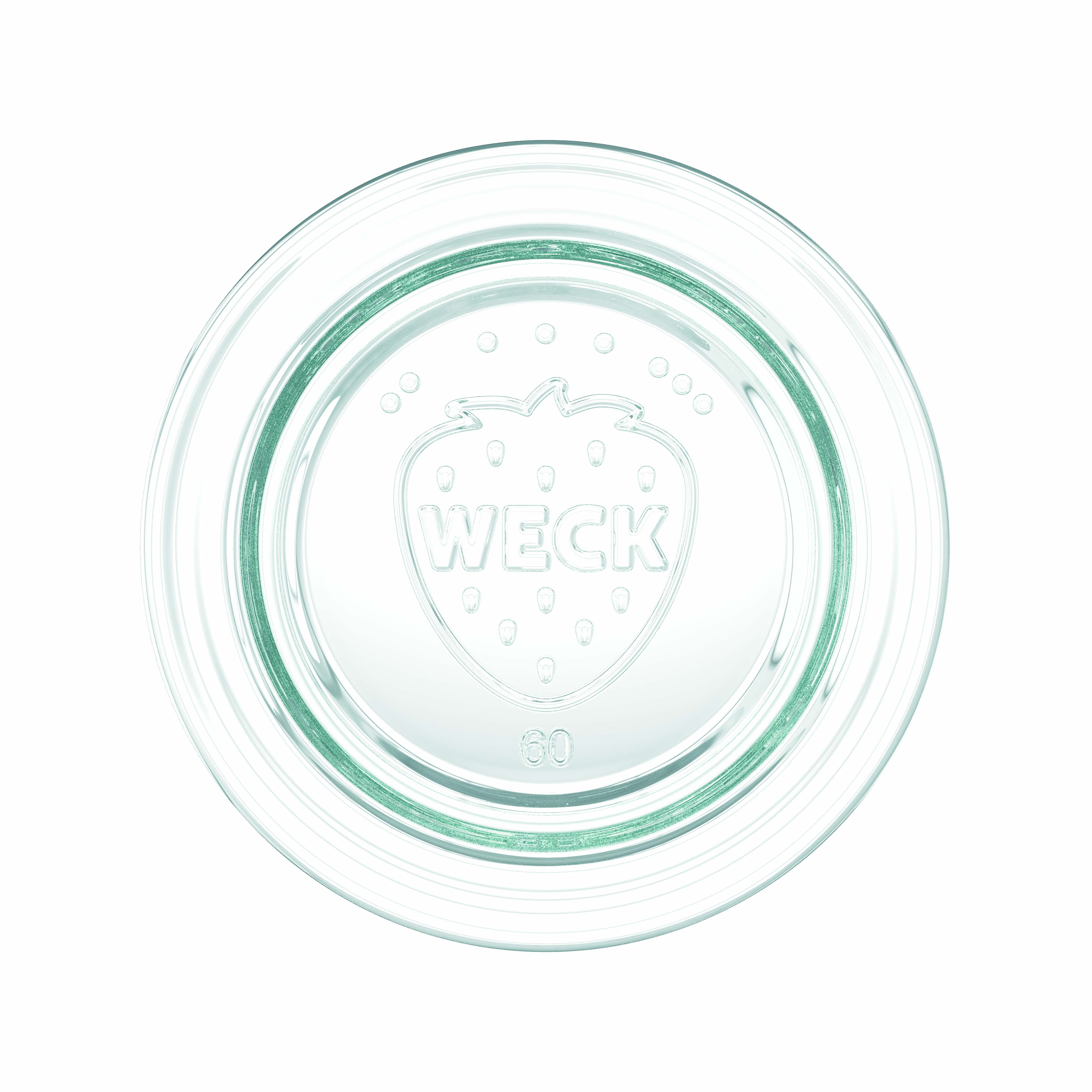 6x 1000 ml sticlă de suc WECK cu capac de sticlă RR 60