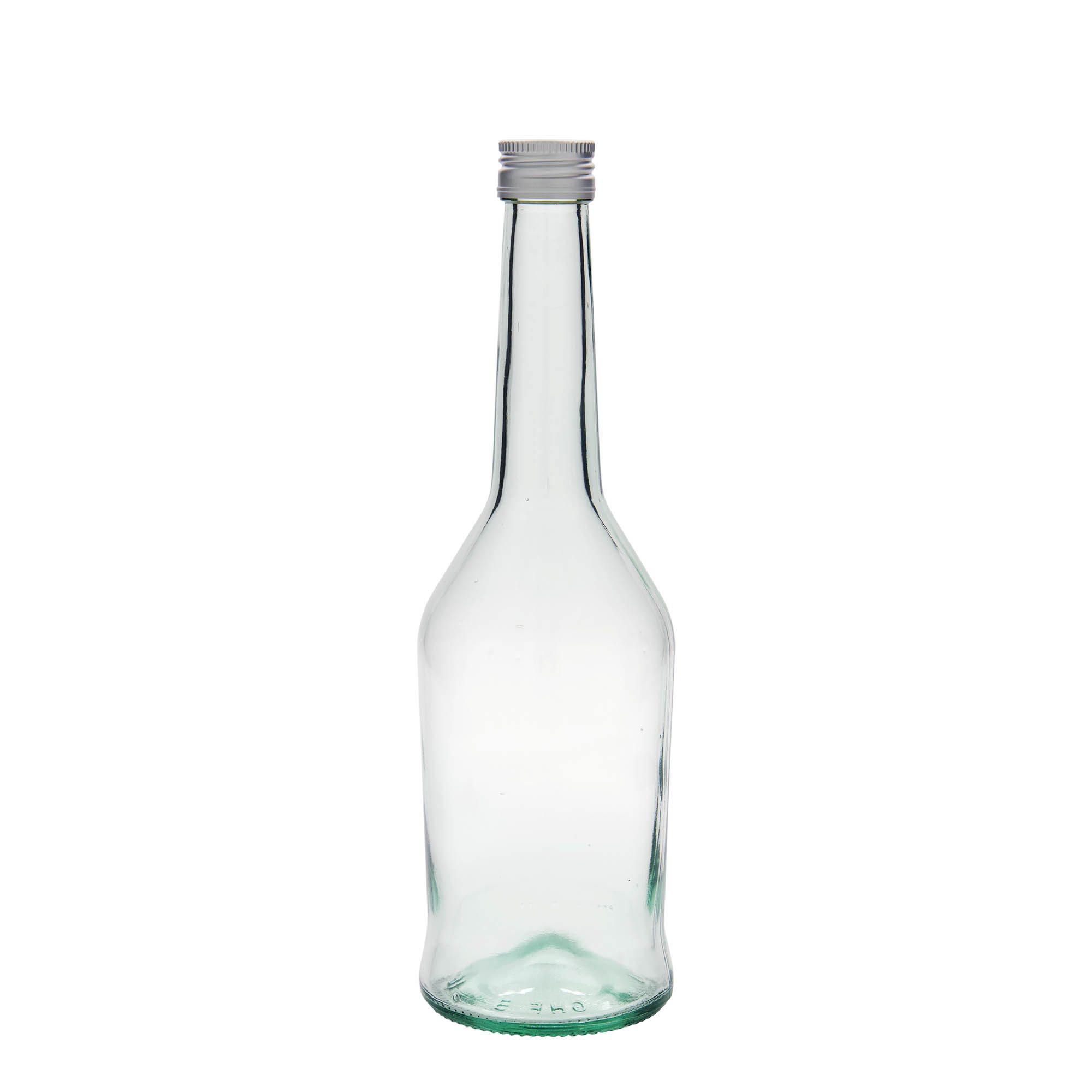 Sticlă de sticlă de 500 ml pentru băuturi spirtoase, gura: PP 28