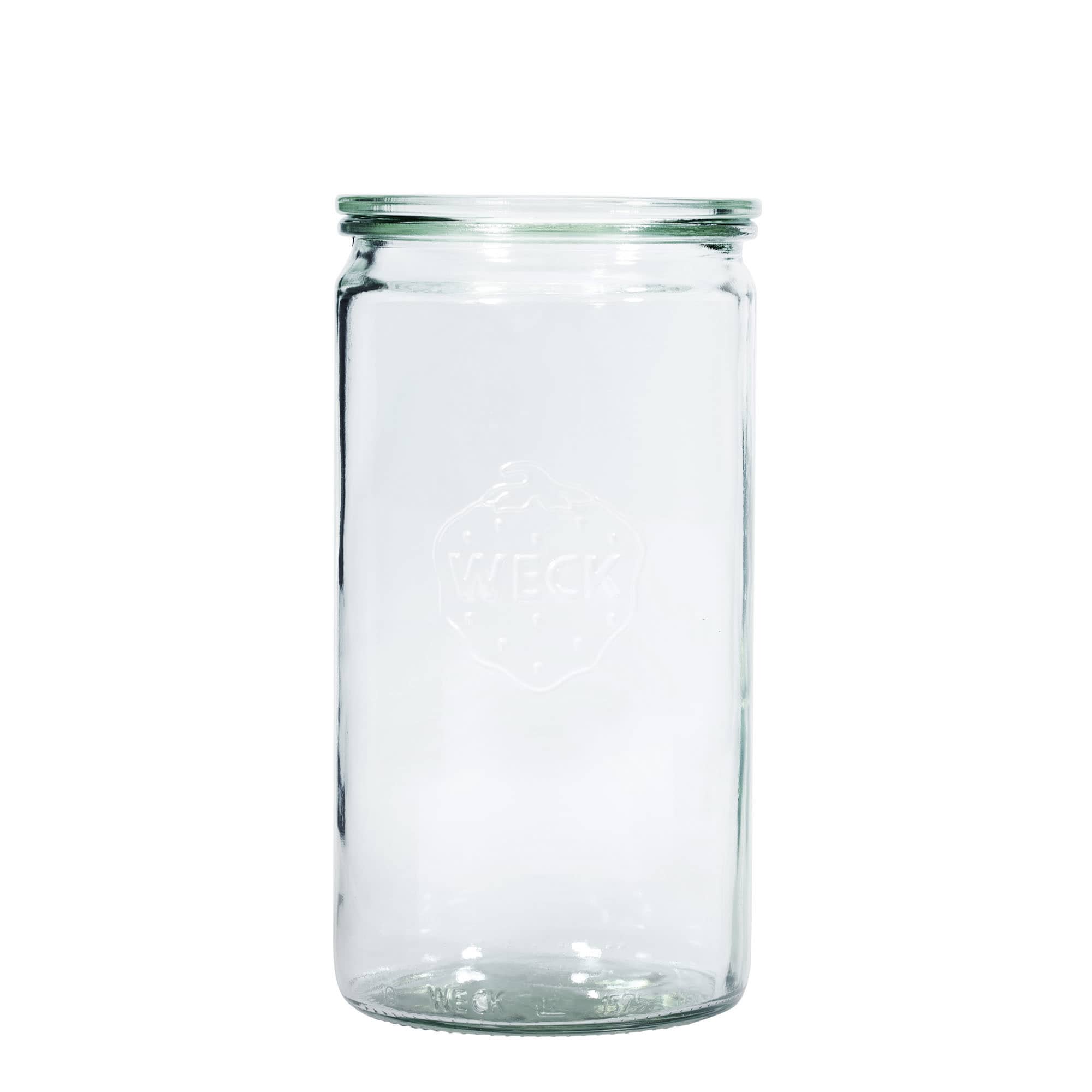 1.575 ml borcan cilindric WECK, gură: margine rotundă