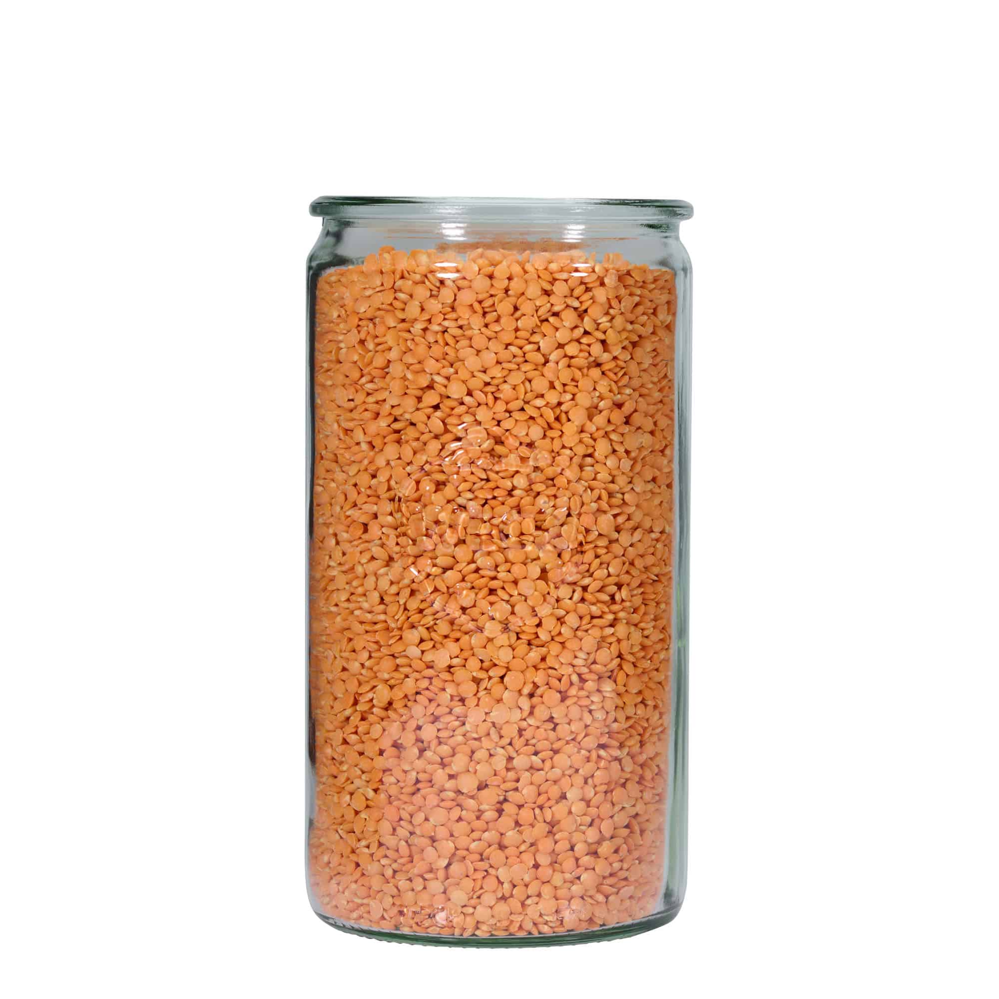 1.575 ml borcan cilindric WECK, gură: margine rotundă