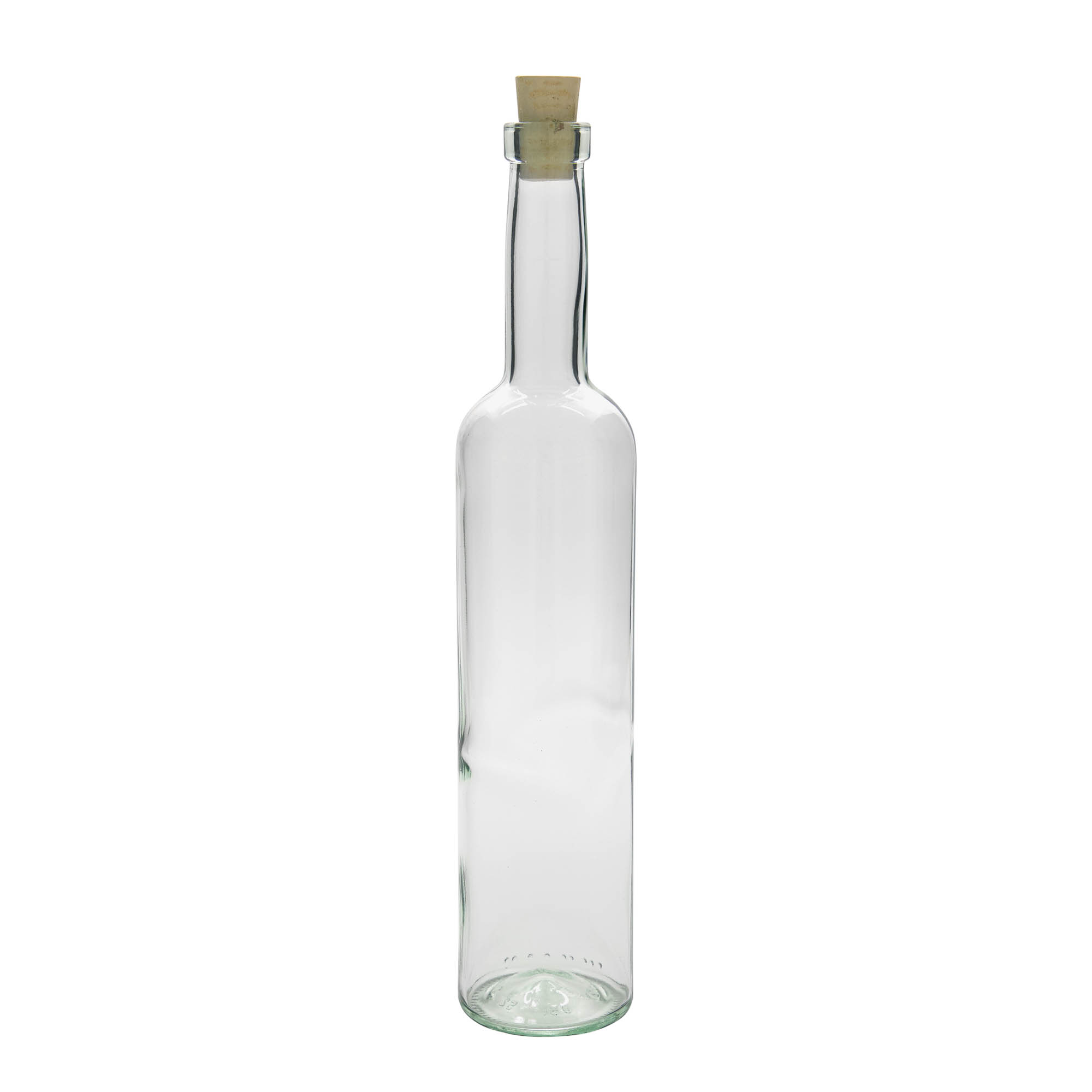 Sticlă de sticlă 500 ml „Bordeaux”, gura: dop de plută Sticlă de sticlă 500 ml „Bordeaux”, gura: dop de plută