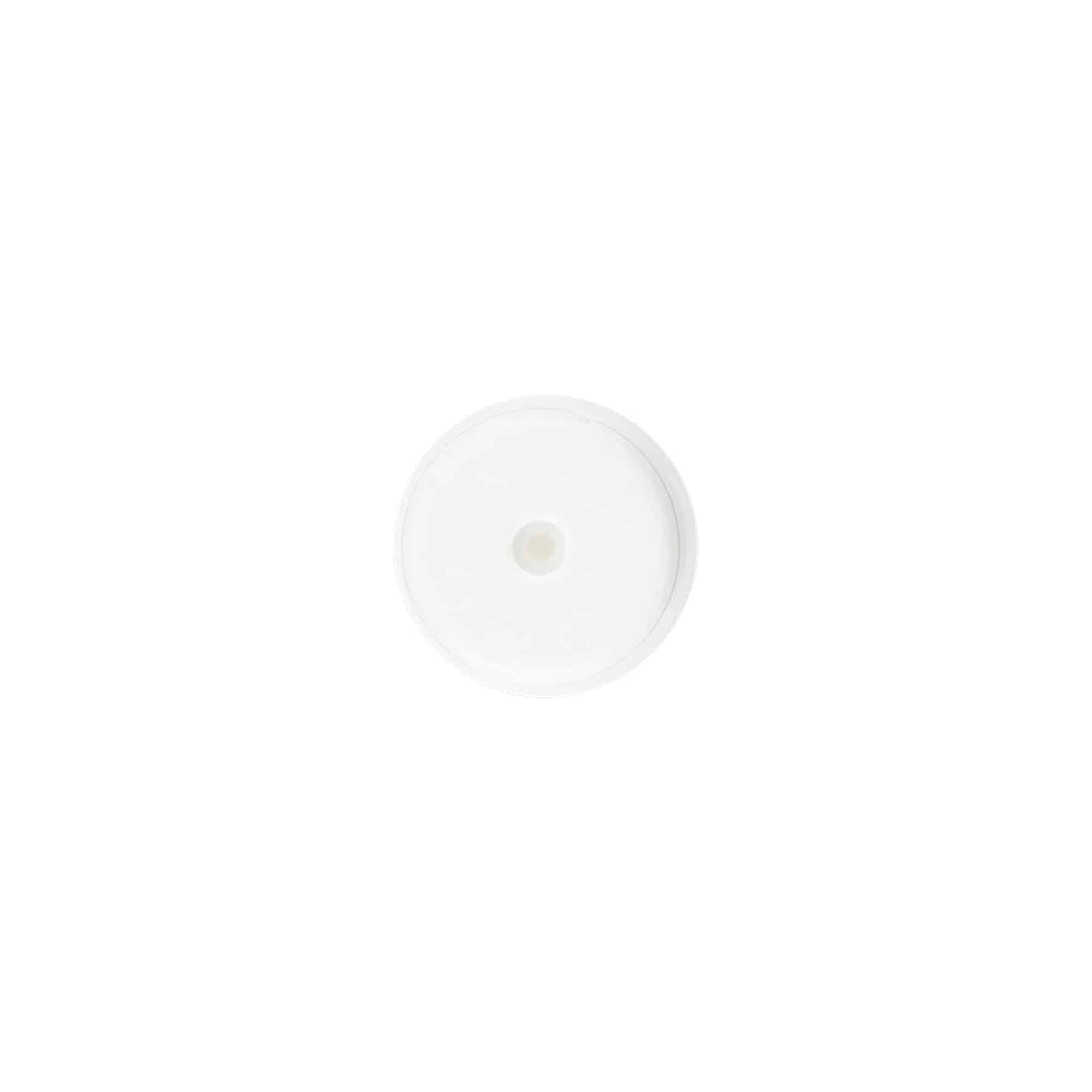 Cap de pompă distribuitor airless „Nano”, plastic PP, alb