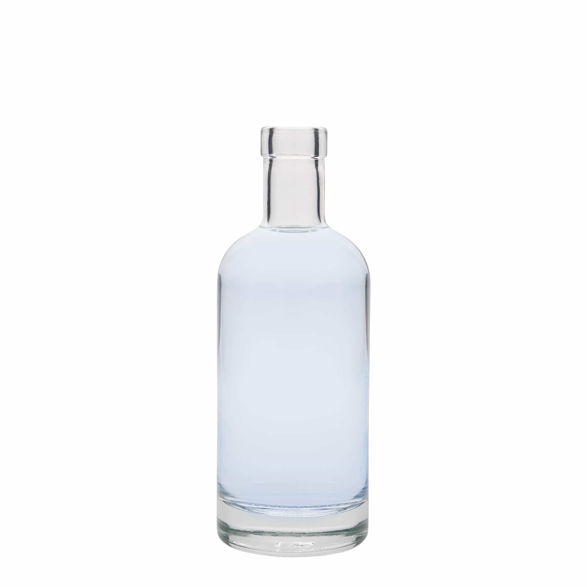 Sticlă de sticlă de 350 ml 'Linea Uno', gura: dop de plută Sticlă de sticlă de 350 ml 'Linea Uno', gura: dop de plută