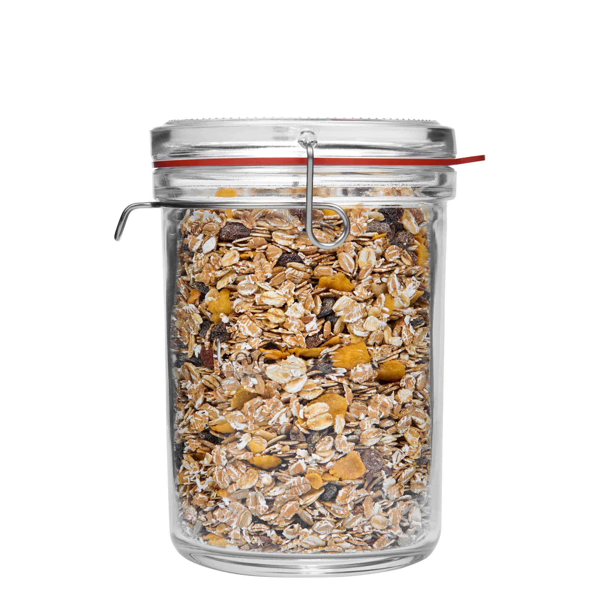 1.000 ml borcan cu clemă metalică „Lock-Eat”, deschidere: închidere cu clemă metalică
