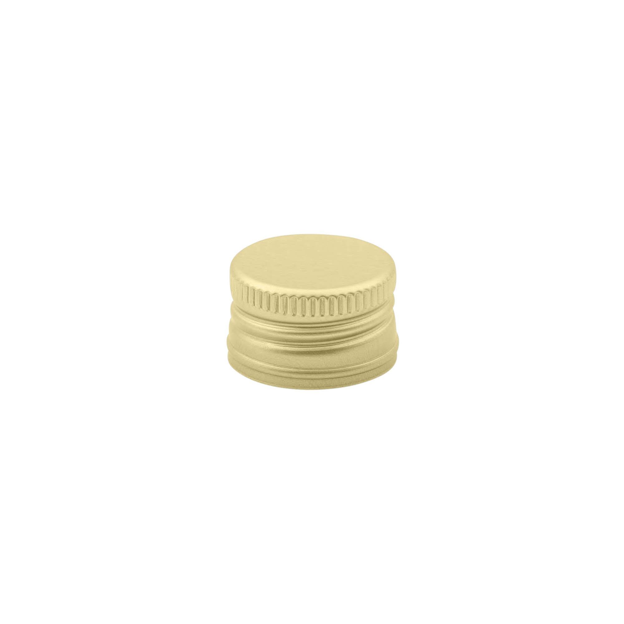 Capac cu filet, metal, auriu, pentru gura: PP 22