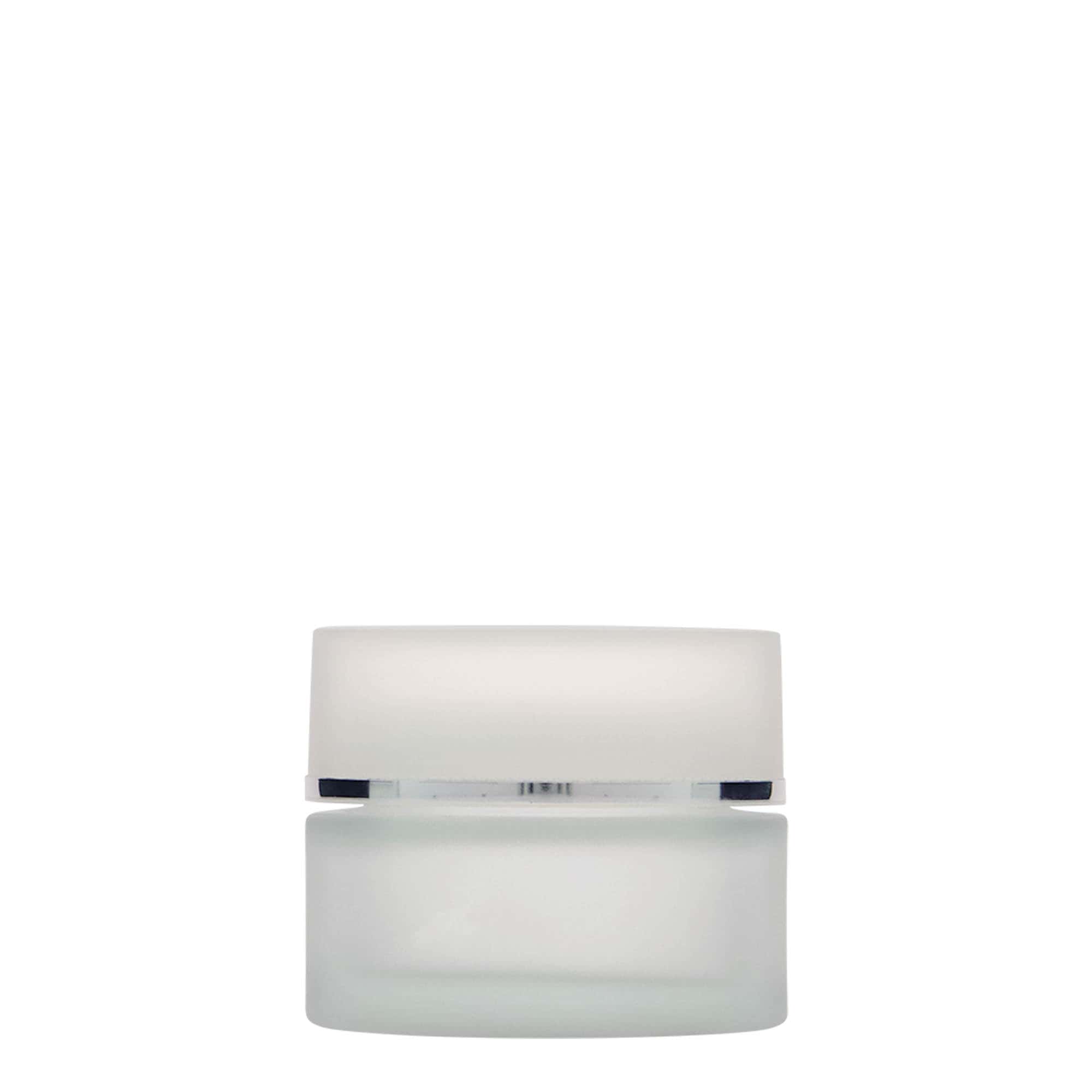 50 ml borcan „Ediția Platină”, sticlă, înghețat, deschidere: capac cu filet