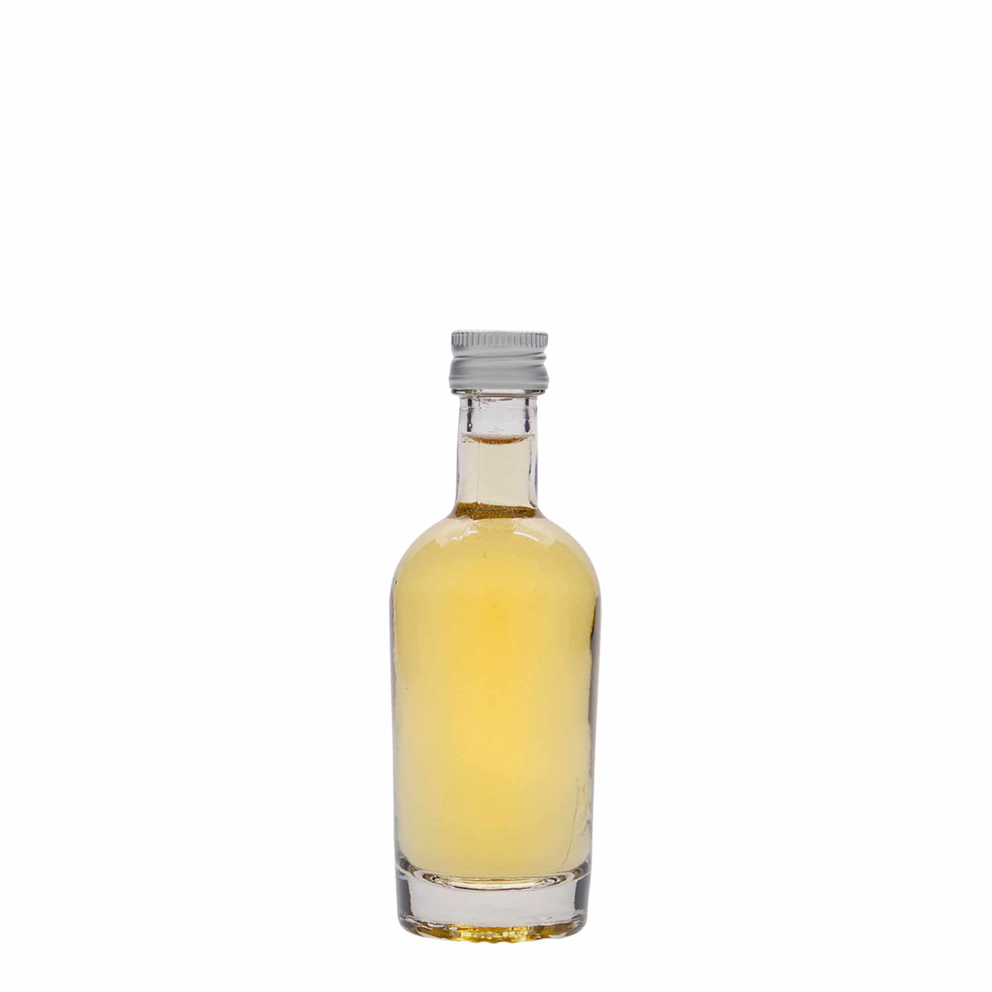 Sticlă de sticlă de 50 ml 'Pepe', gura: PP 18