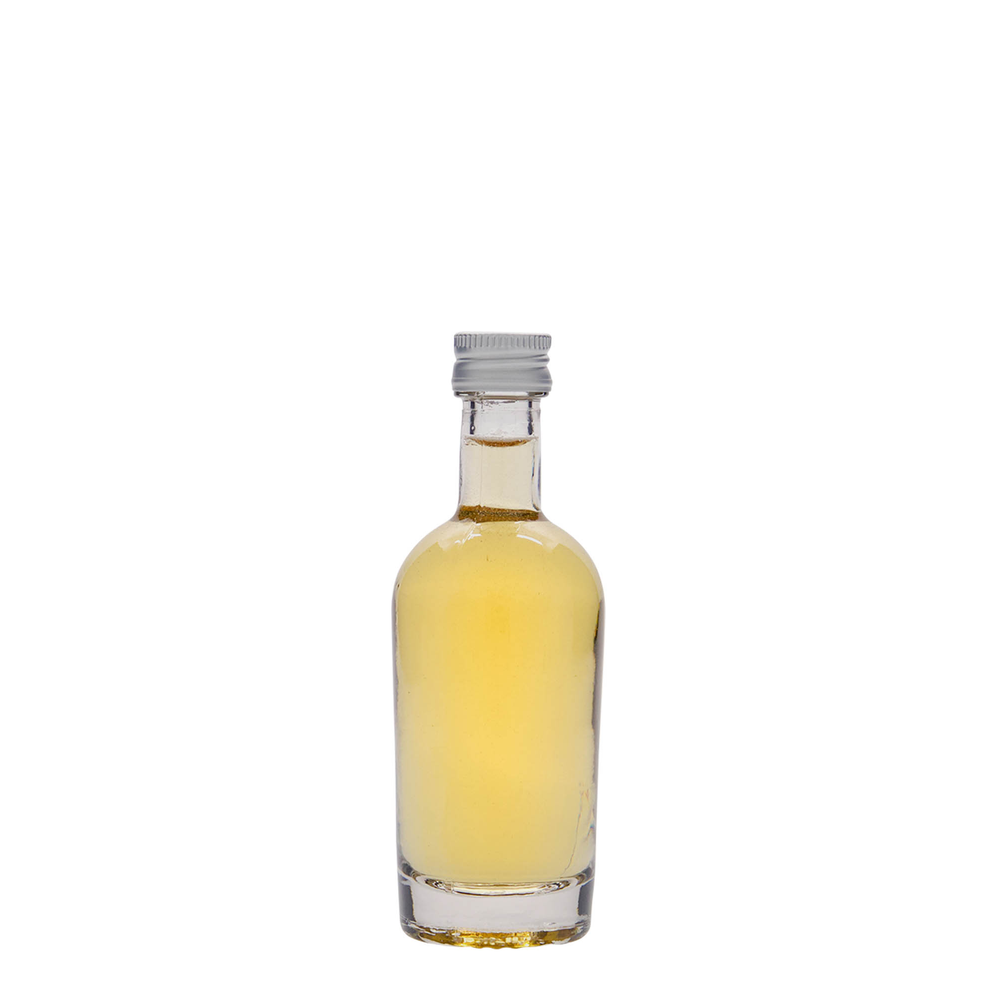 Sticlă de sticlă de 50 ml 'Pepe', gura: PP 18 Sticlă de sticlă de 50 ml 'Pepe', gura: PP 18