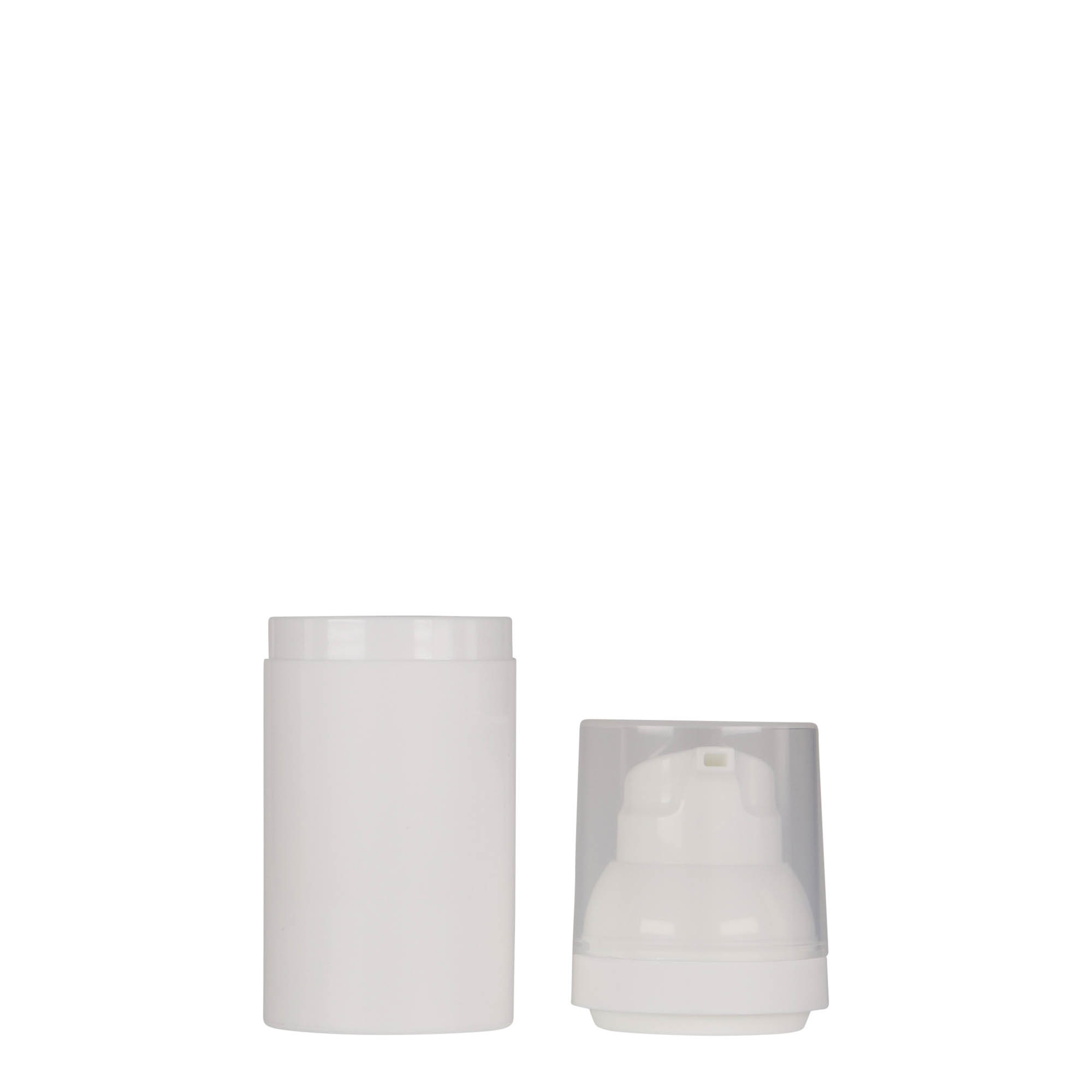 30 ml Dispenser Airless „Mezzo”, plastic PP, alb 30 ml Dispenser Airless „Mezzo”, plastic PP, alb