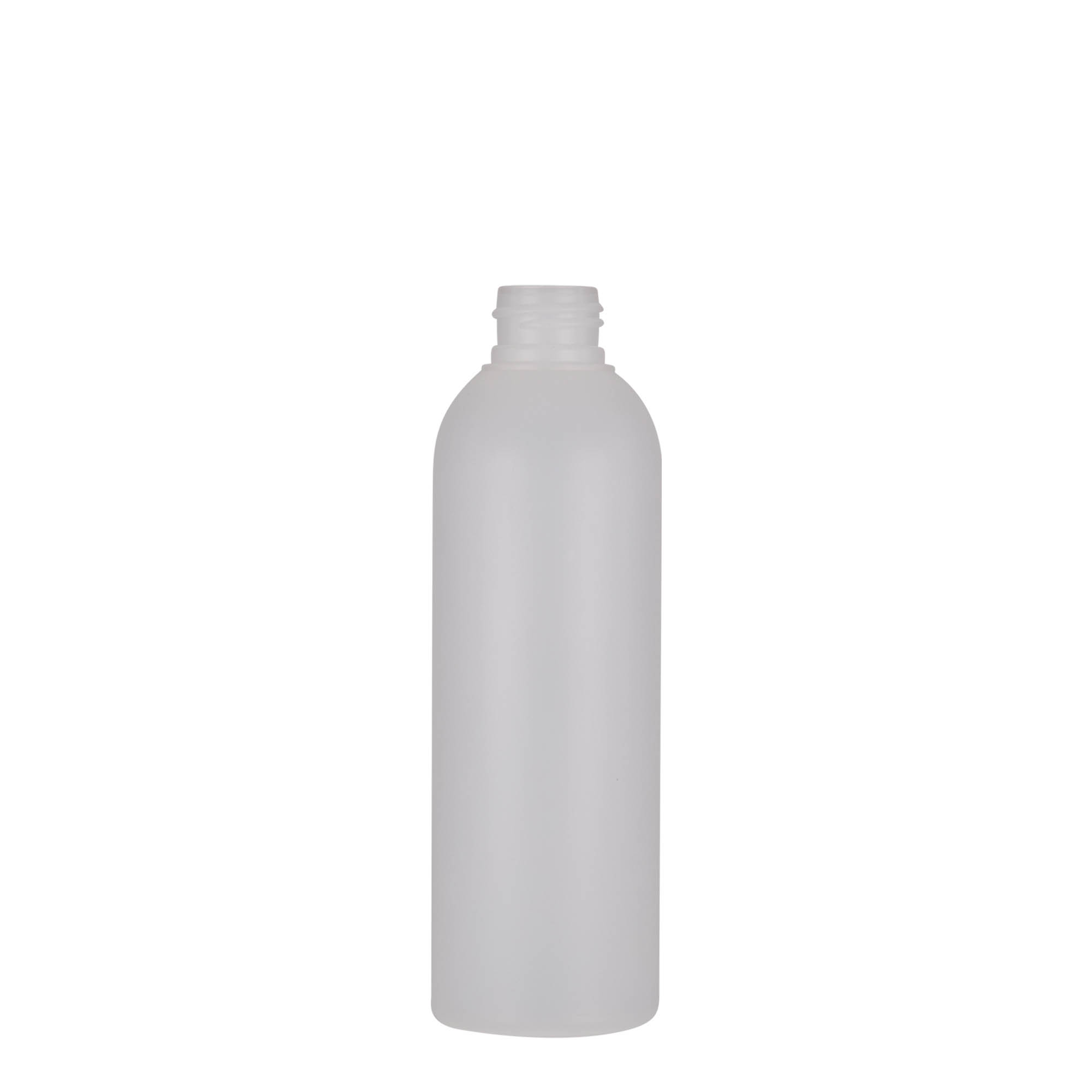 Flacon din plastic de 200 ml „Tuffy”, HDPE, natural, gura: 24/410