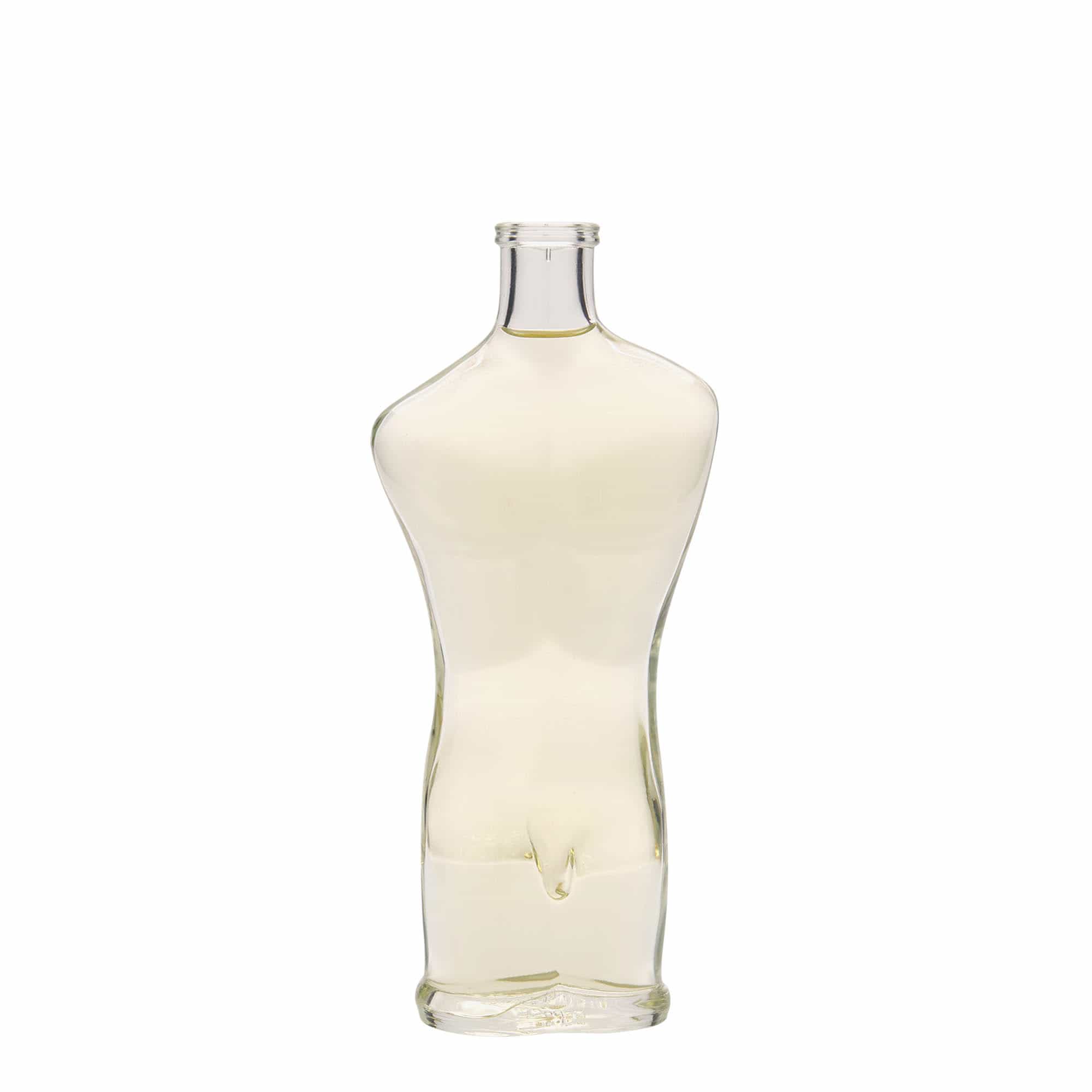 Sticlă de sticlă de 200 ml „Adam”, gura: dop de plută