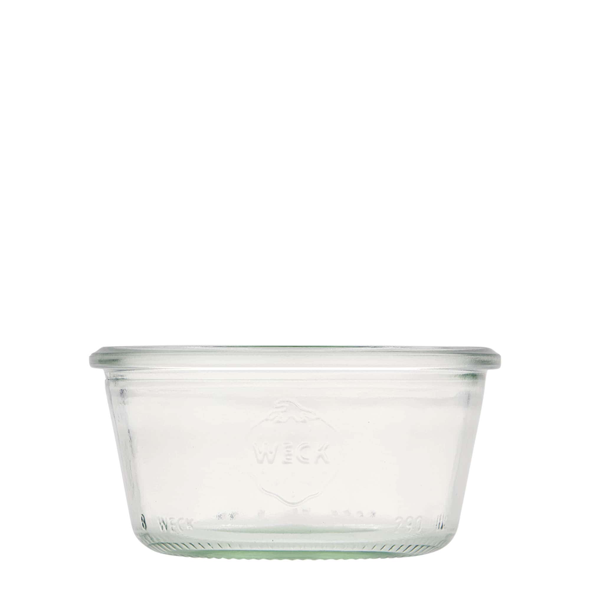 290 ml borcan WECK cu gura largă, margine rotundă