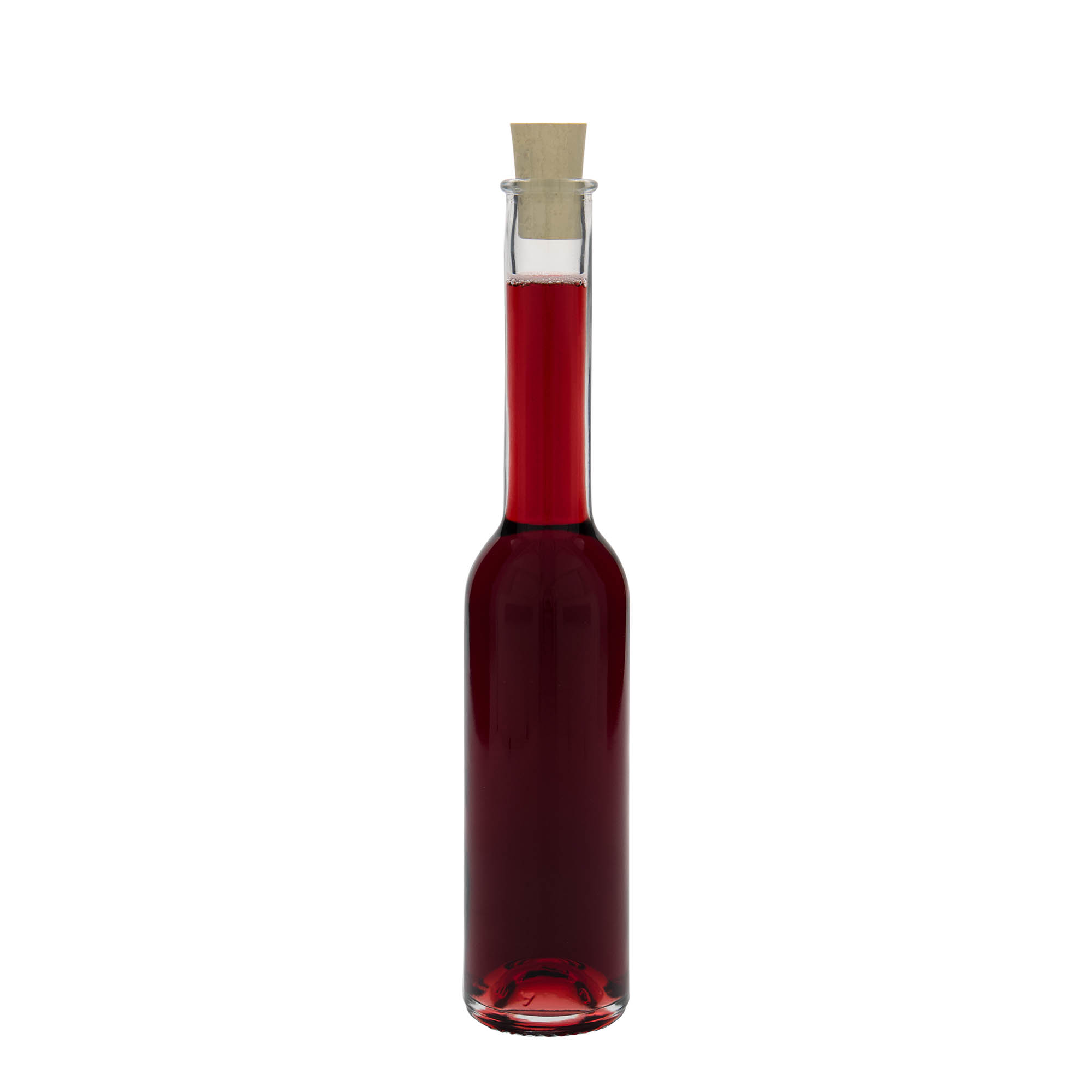 Sticlă de sticlă de 200 ml „Nepera”, gura: dop de plută Sticlă de sticlă de 200 ml „Nepera”, gura: dop de plută