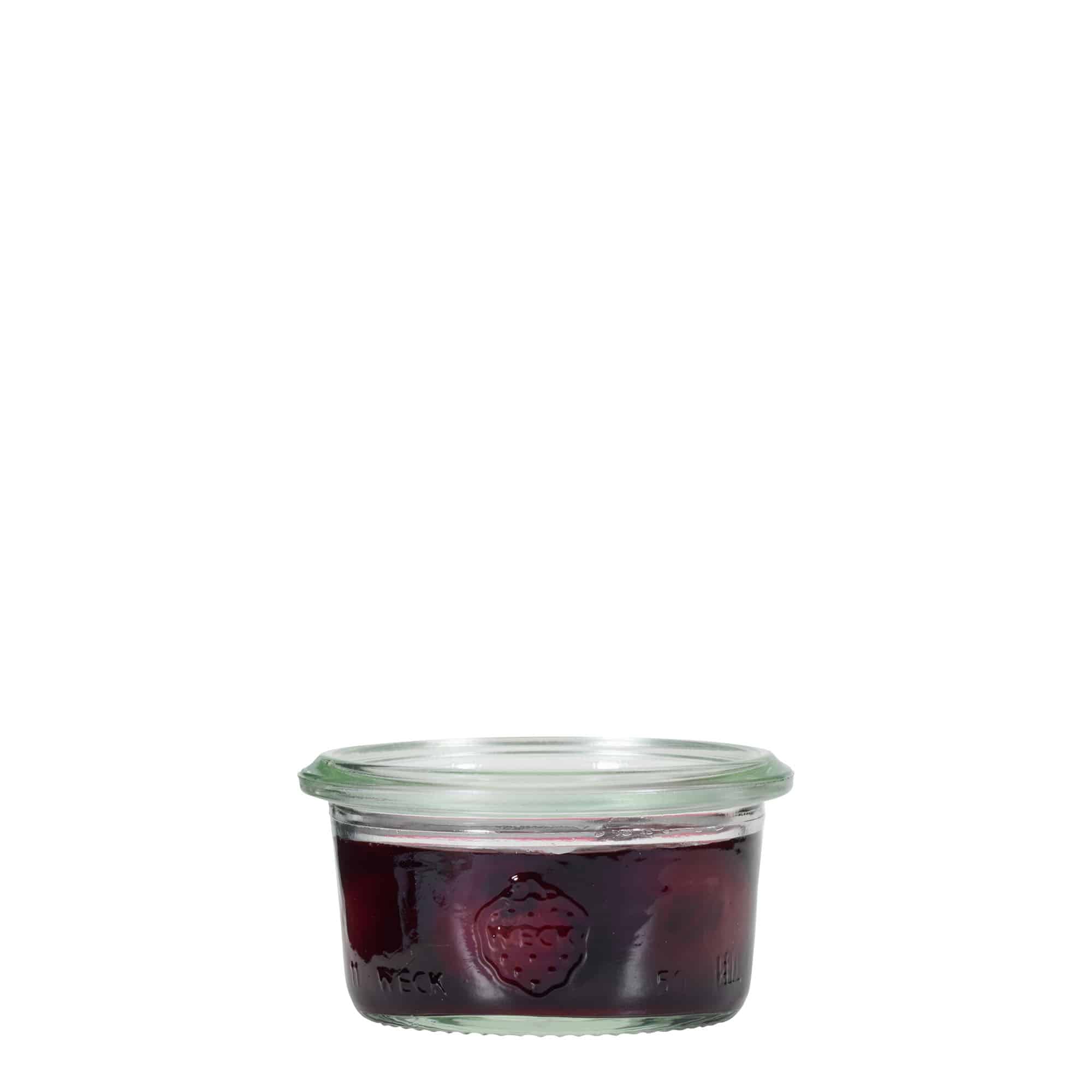 50 ml borcan WECK cu gura rotundă, margine rotundă 50 ml borcan WECK cu gura rotundă, margine rotundă