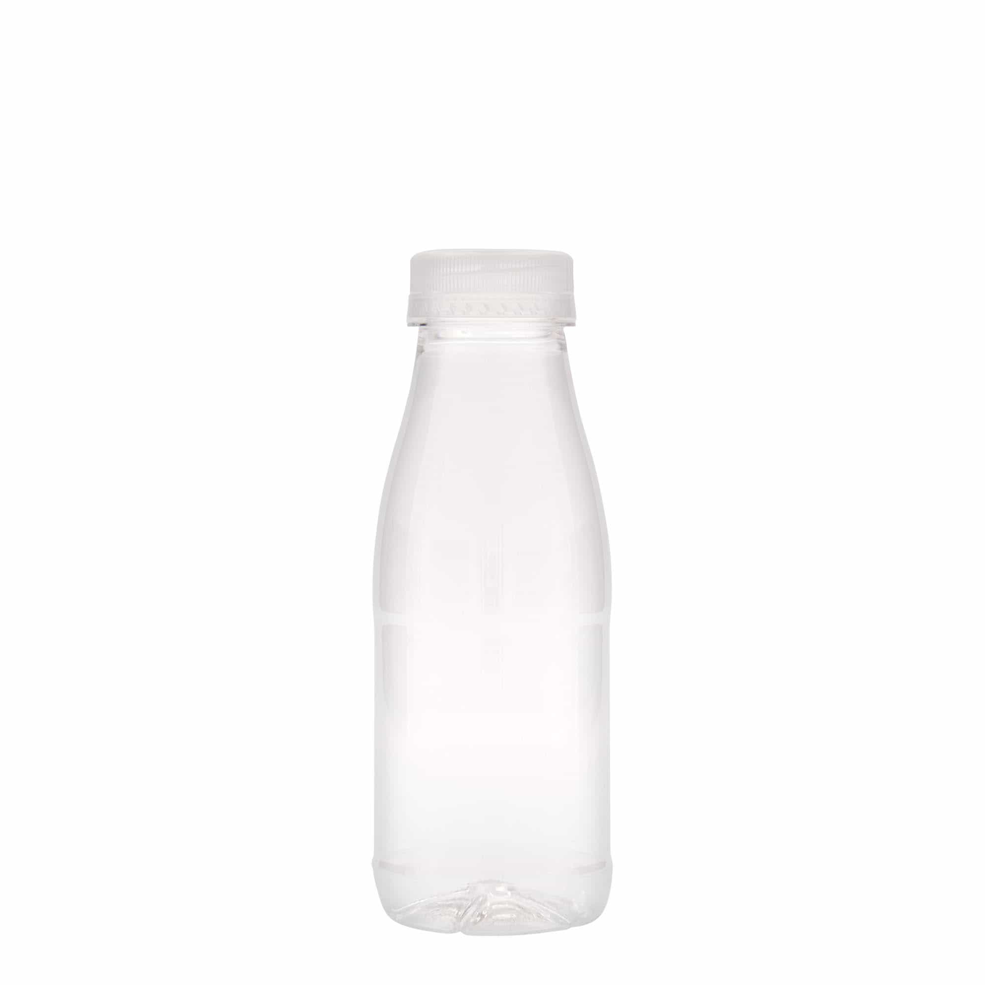 Sticlă PET de 330 ml „Milk and Juice”, plastic, gura: 38 mm