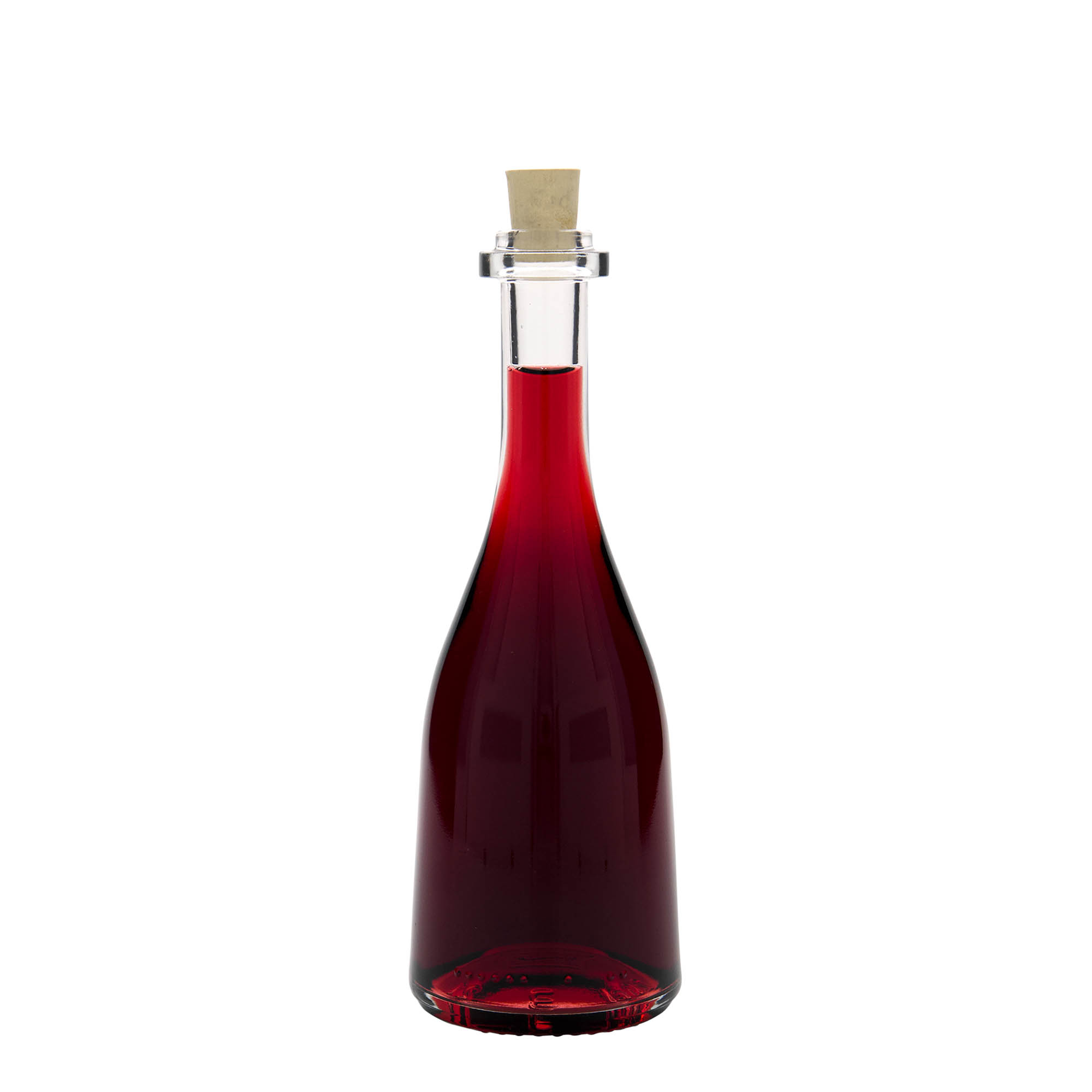 Sticlă de sticlă de 200 ml „Rustica”, gura: dop de plută Sticlă de sticlă de 200 ml „Rustica”, gura: dop de plută