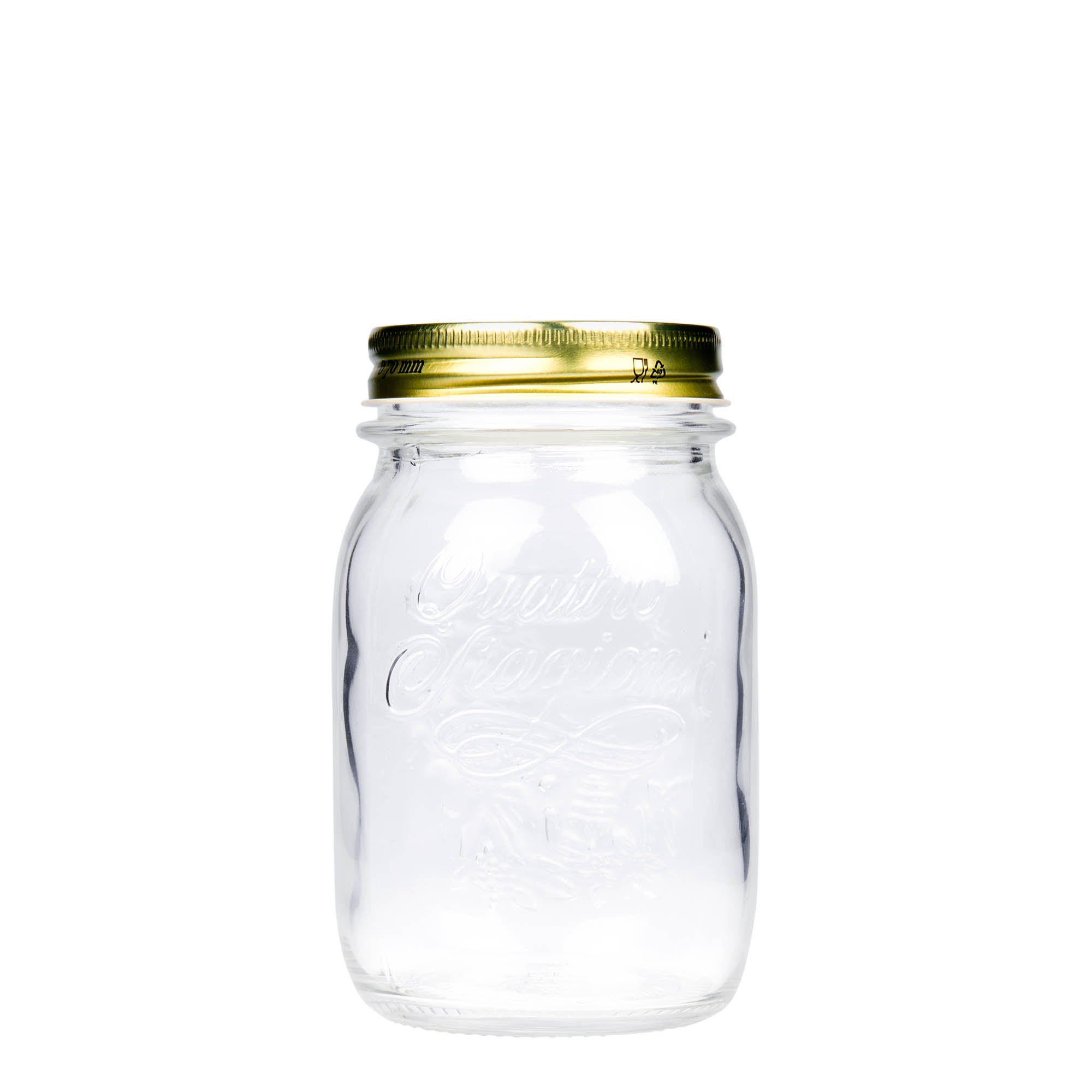 500 ml sticlă „Quattro Stagioni”, gura: capac cu filet