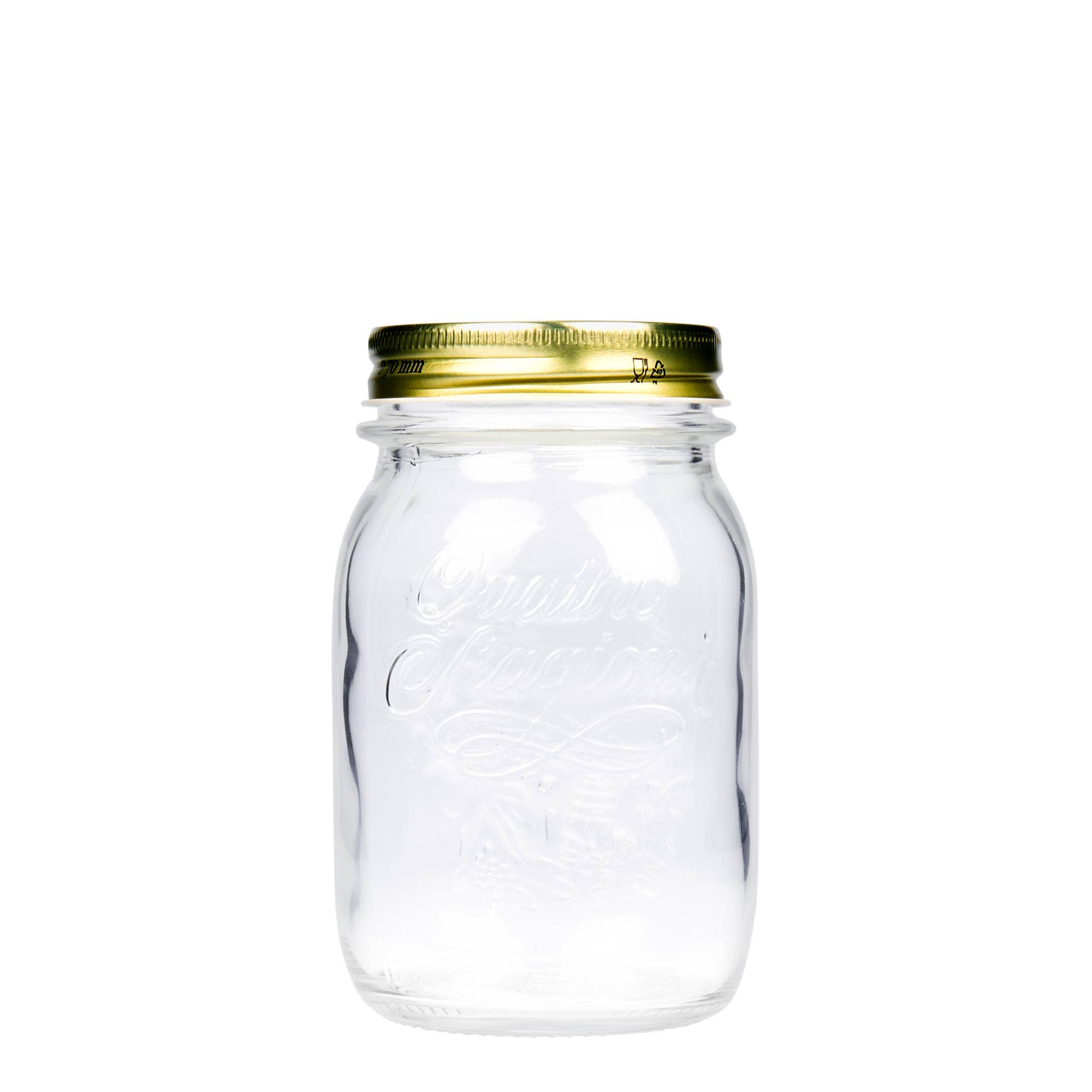 500 ml sticlă „Quattro Stagioni”, gura: capac cu filet