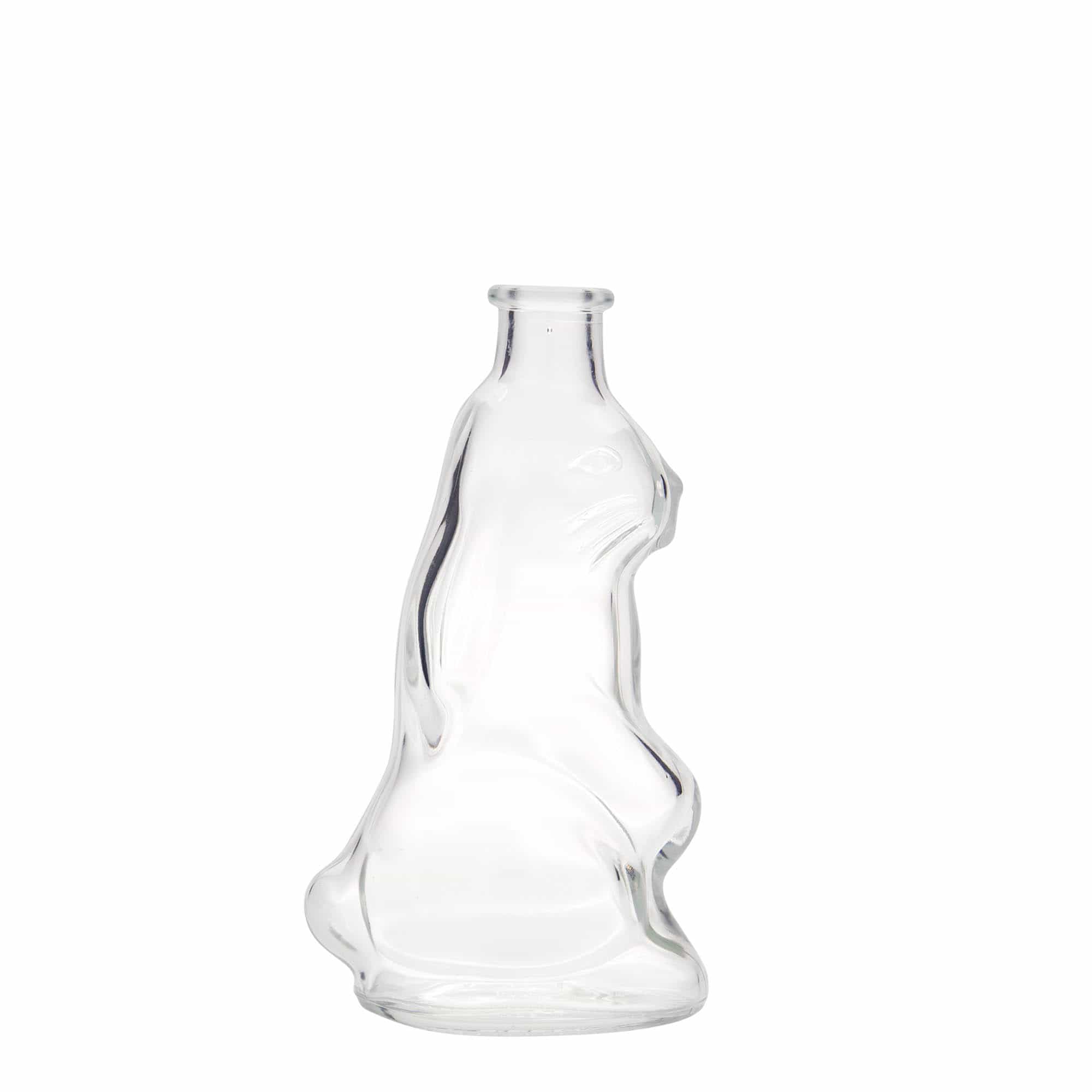 Sticlă de sticlă de 200 ml „Iepure”, gura: dop de plută
