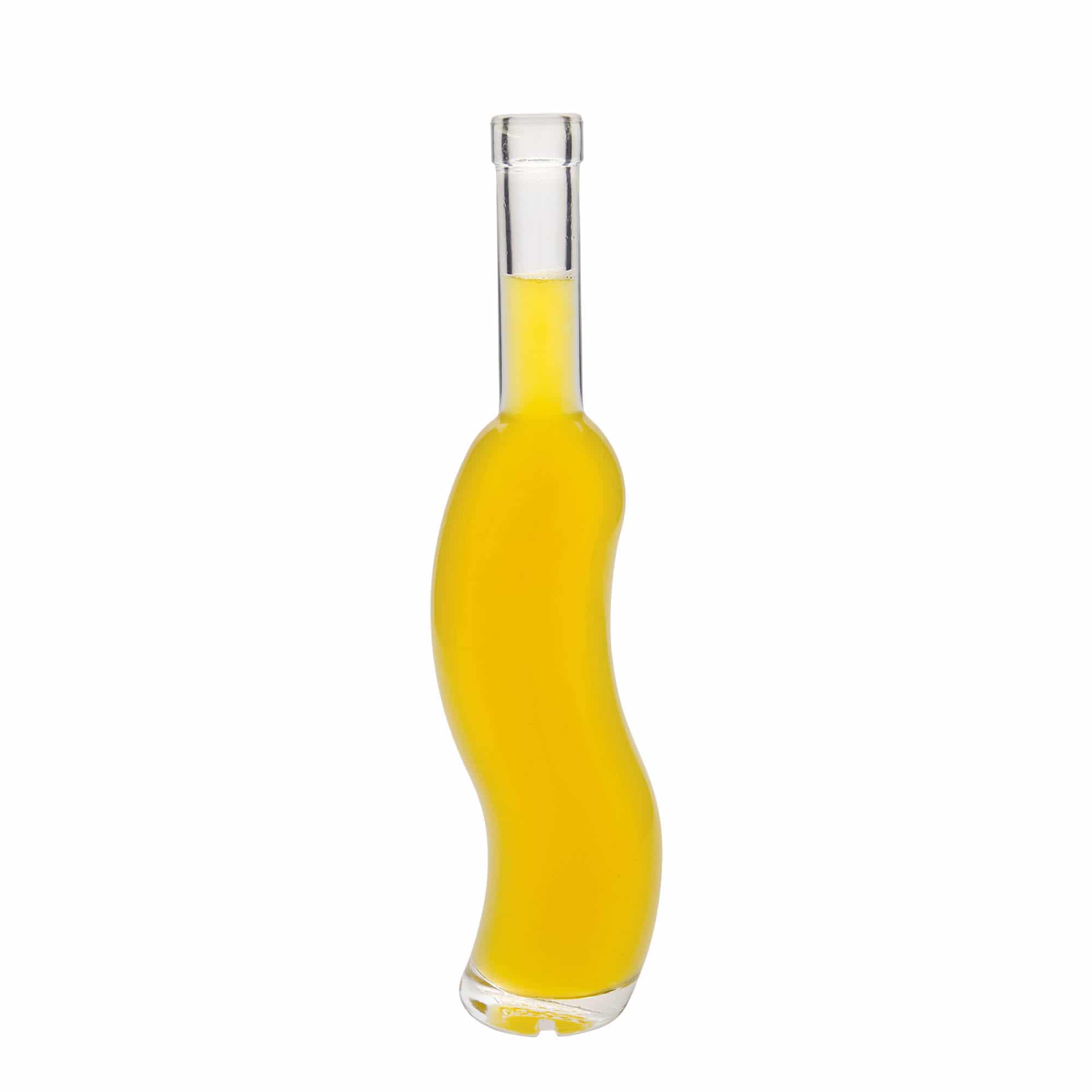 Sticlă de sticlă de 350 ml „La-Ola”, semirotundă, gura: dop de plută
