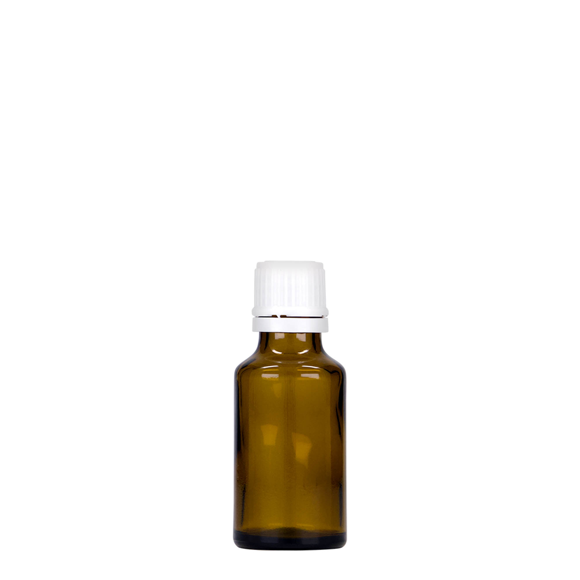 25 ml sticlă medicală, sticlă, maro, gura: DIN 18
