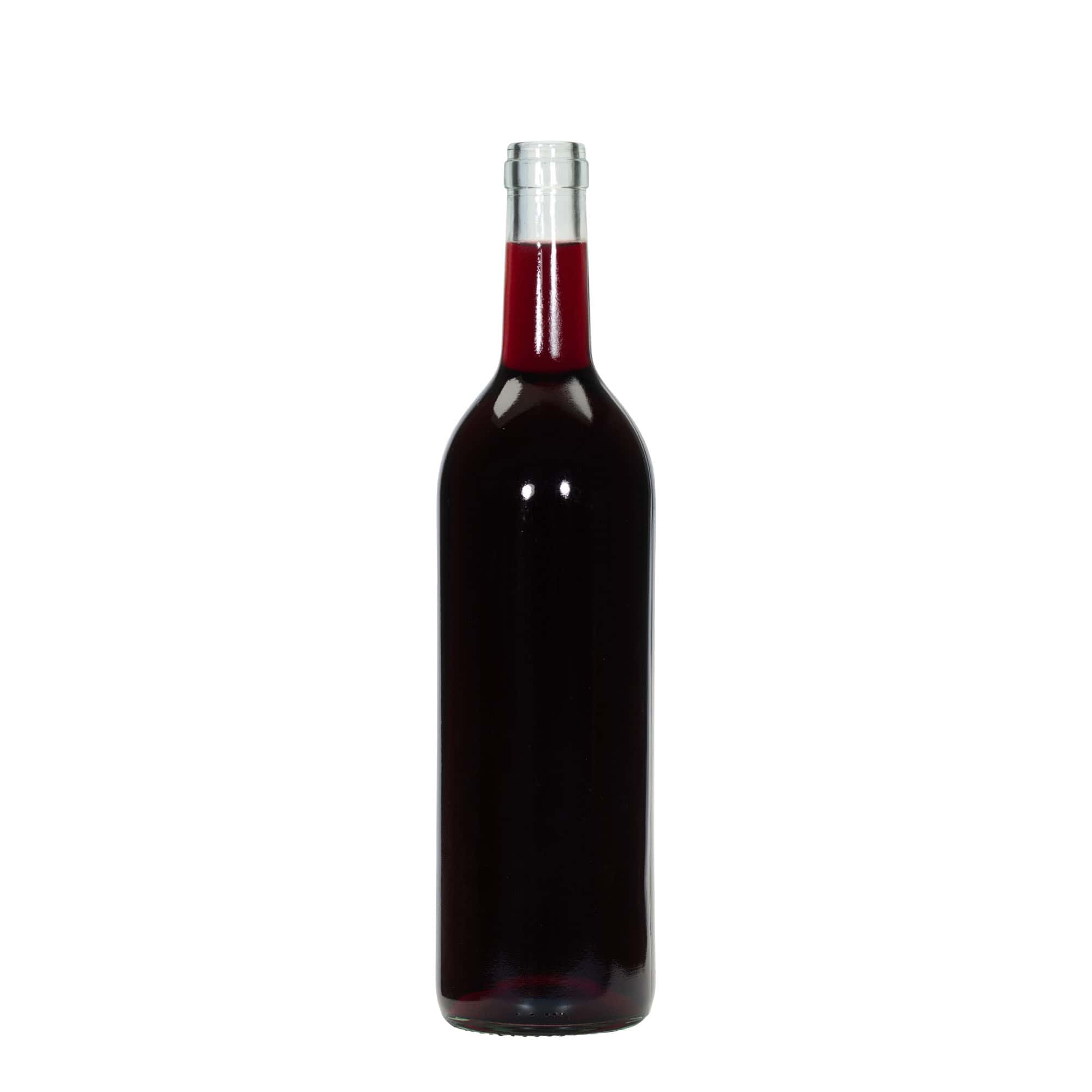 Sticlă de sticlă de 750 ml „Bordeaux Tradition”, gura: dop de plută Sticlă de sticlă de 750 ml „Bordeaux Tradition”, gura: dop de plută