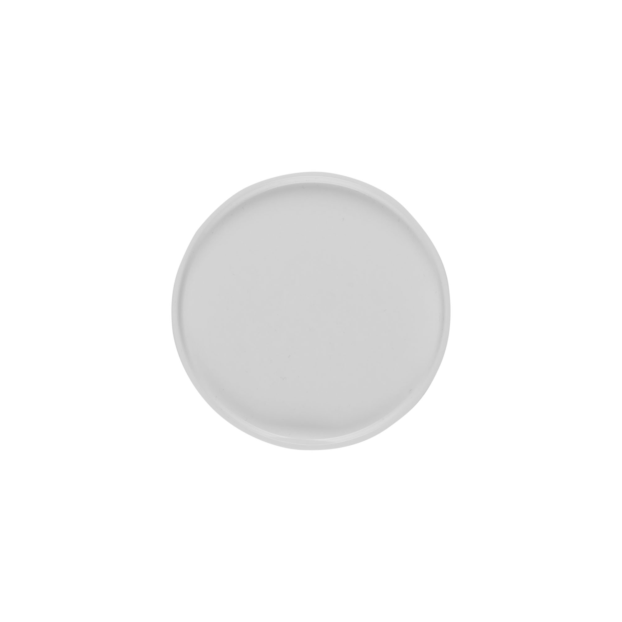 Disc de acoperire pentru 250 ml 'Magic', plastic PP, alb