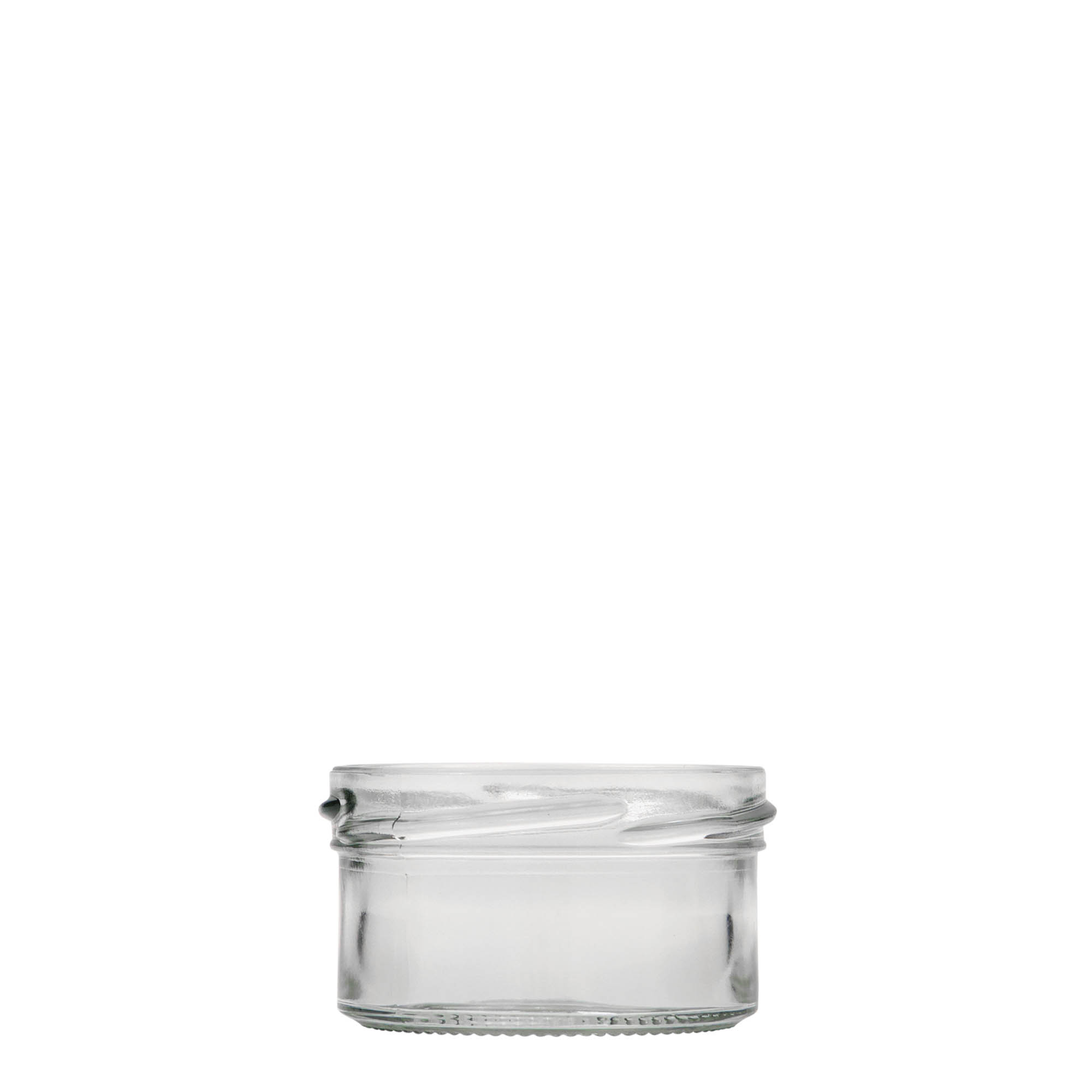 70 ml borcan plat cu pereți drepți, gura: Twist-Off (TO 66)