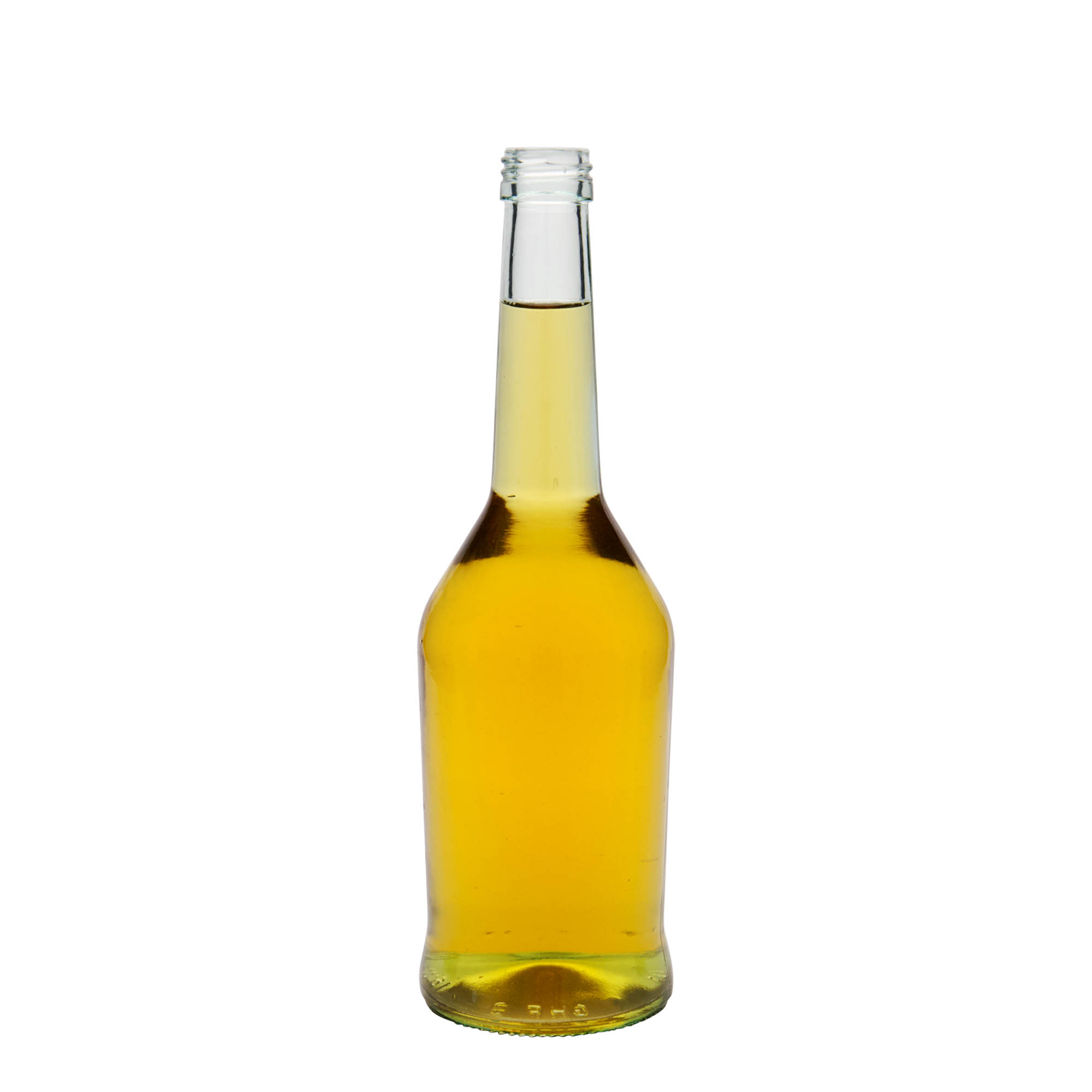 Sticlă de sticlă de 500 ml pentru băuturi spirtoase, gura: PP 28