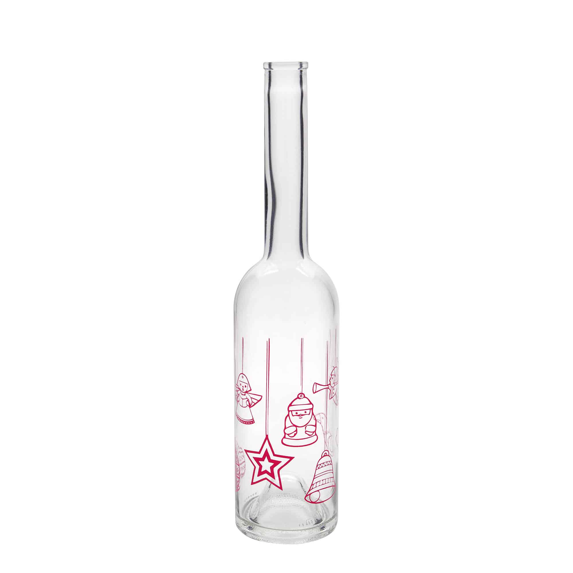 Sticlă de sticlă de 500 ml „Opera”, motiv: stele, gura: dop