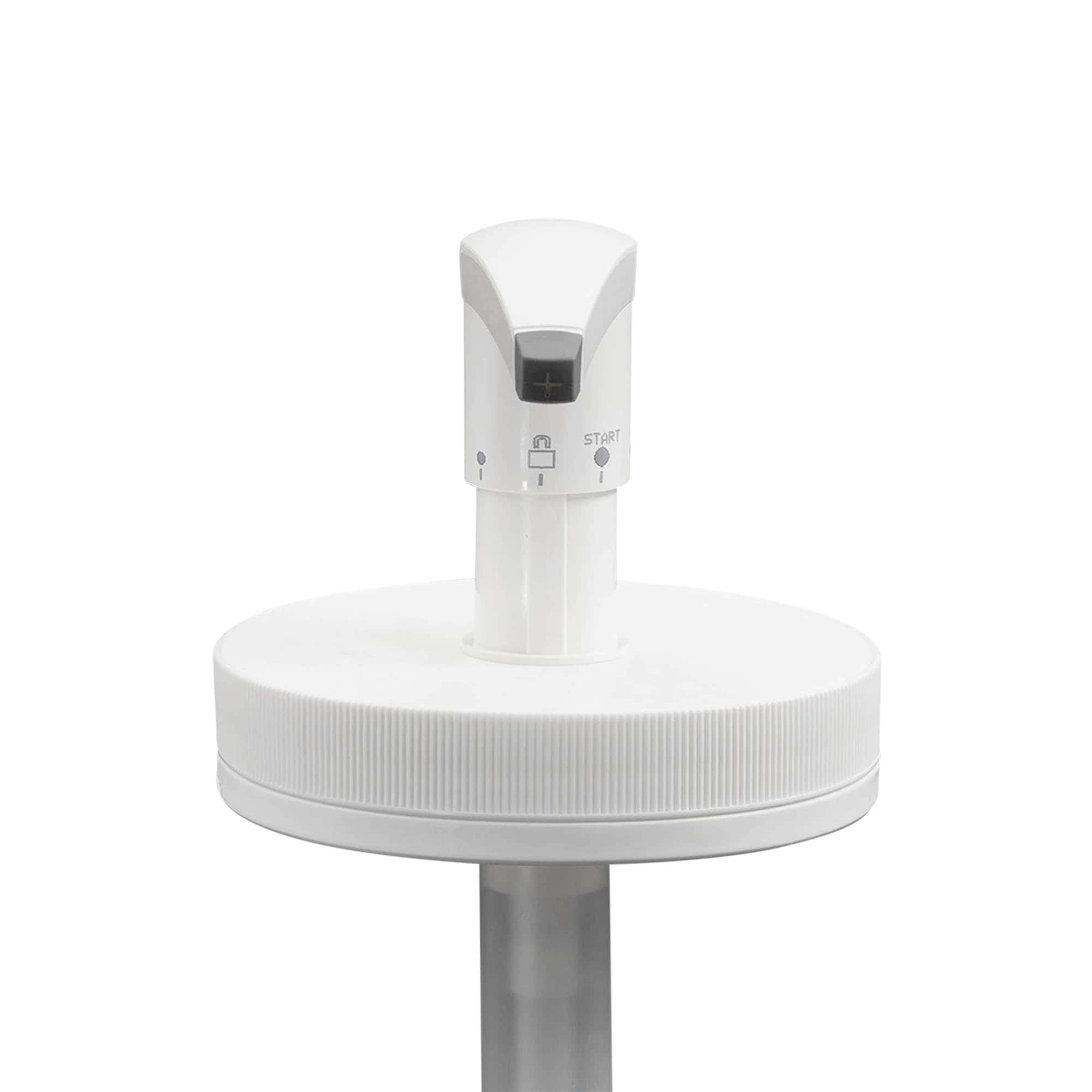 Pompa dozatoare pentru 1.240 ml „Securibox”, plastic PE, alb, pentru gură: capac cu filet