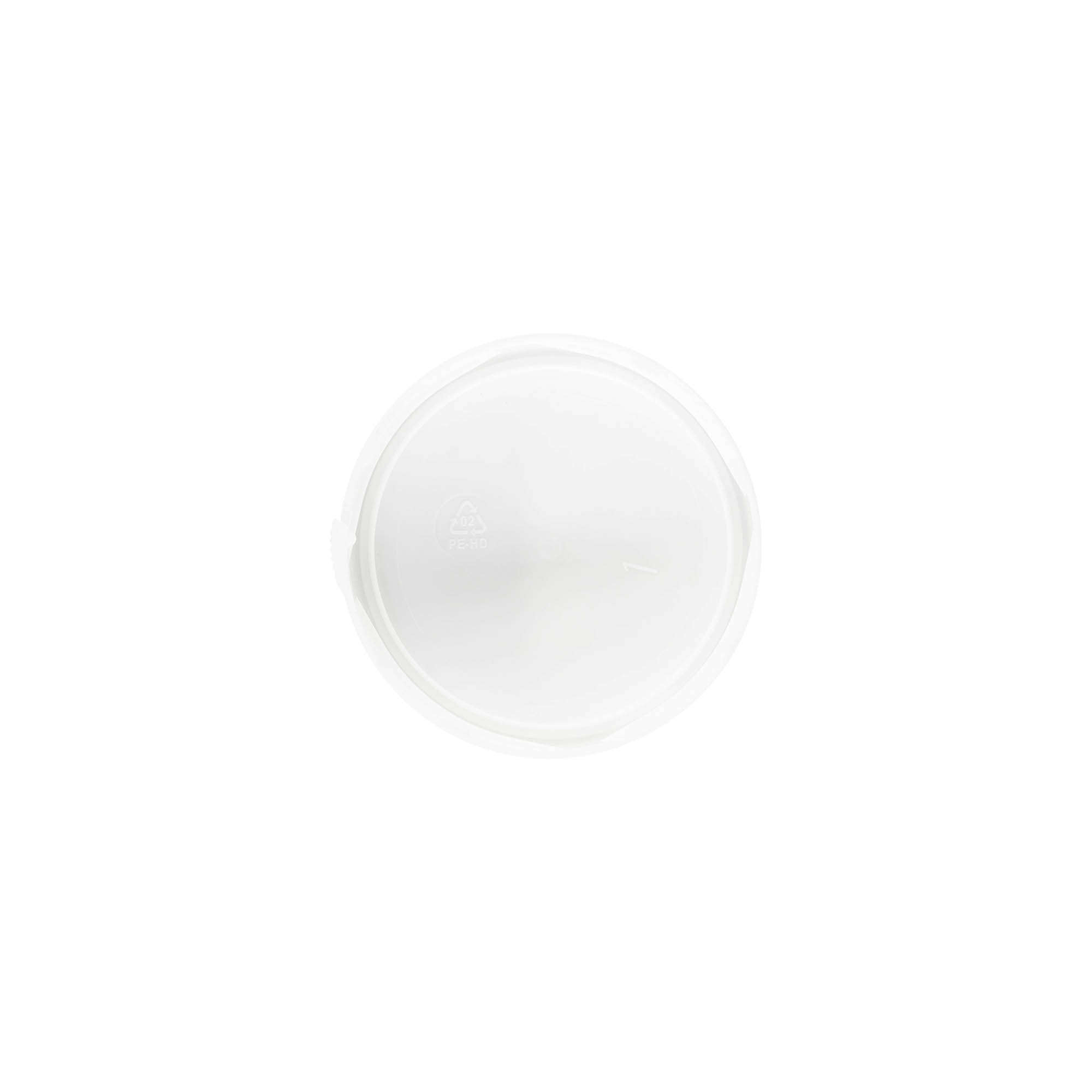 Capac cu filet „Securilock” 61,9 mm, plastic PP, alb