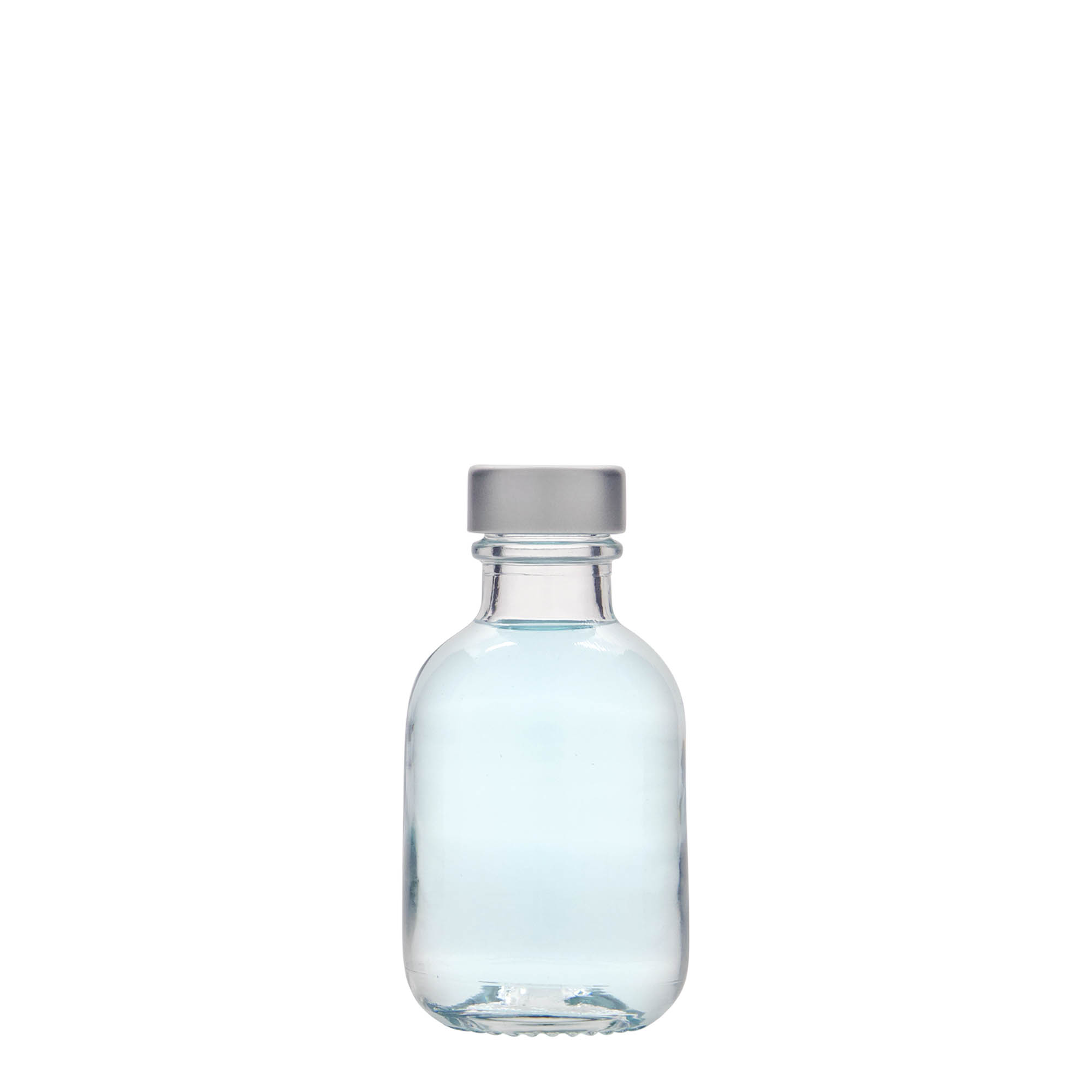 Sticlă de sticlă de 50 ml 'Lotto', gura: GPI 22 Sticlă de sticlă de 50 ml 'Lotto', gura: GPI 22
