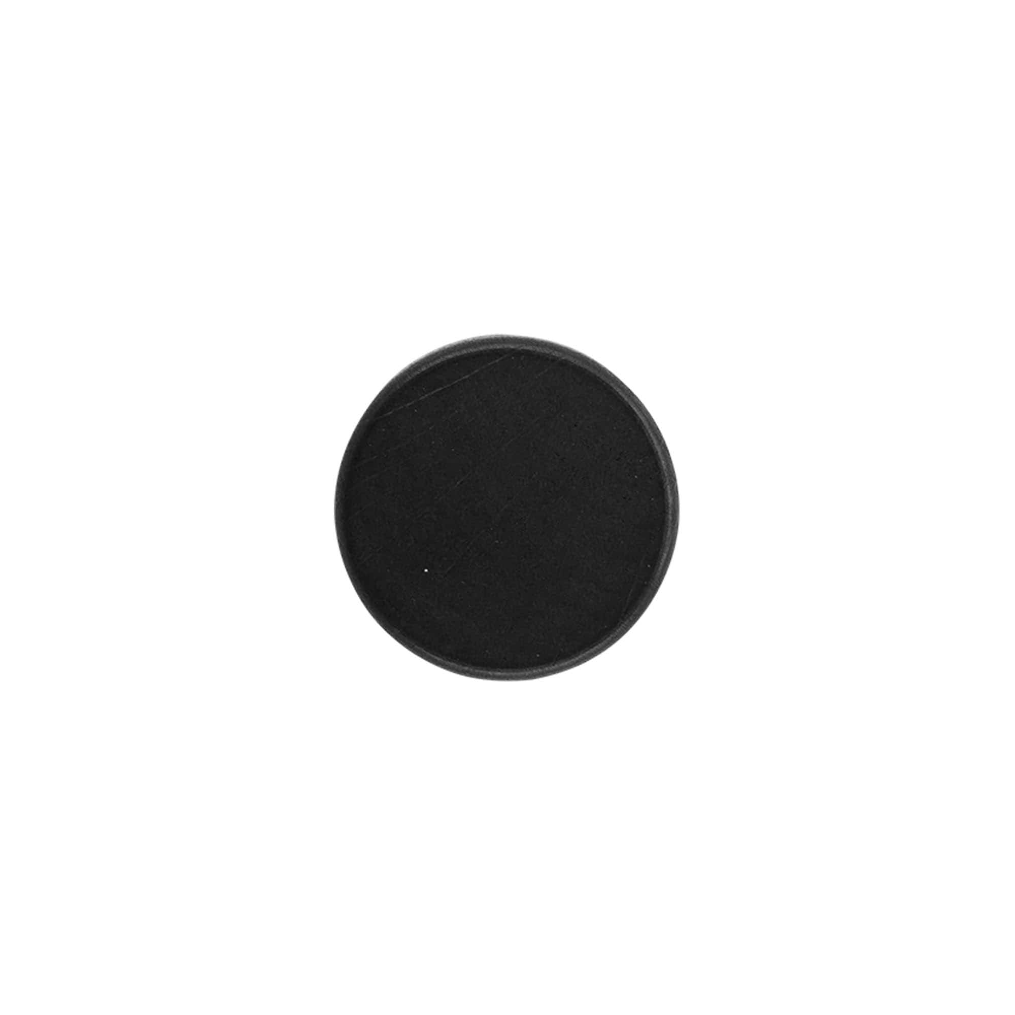 Dop cu mâner 19 mm, lemn/plastic, negru, pentru gură: dop Dop cu mâner 19 mm, lemn/plastic, negru, pentru gură: dop