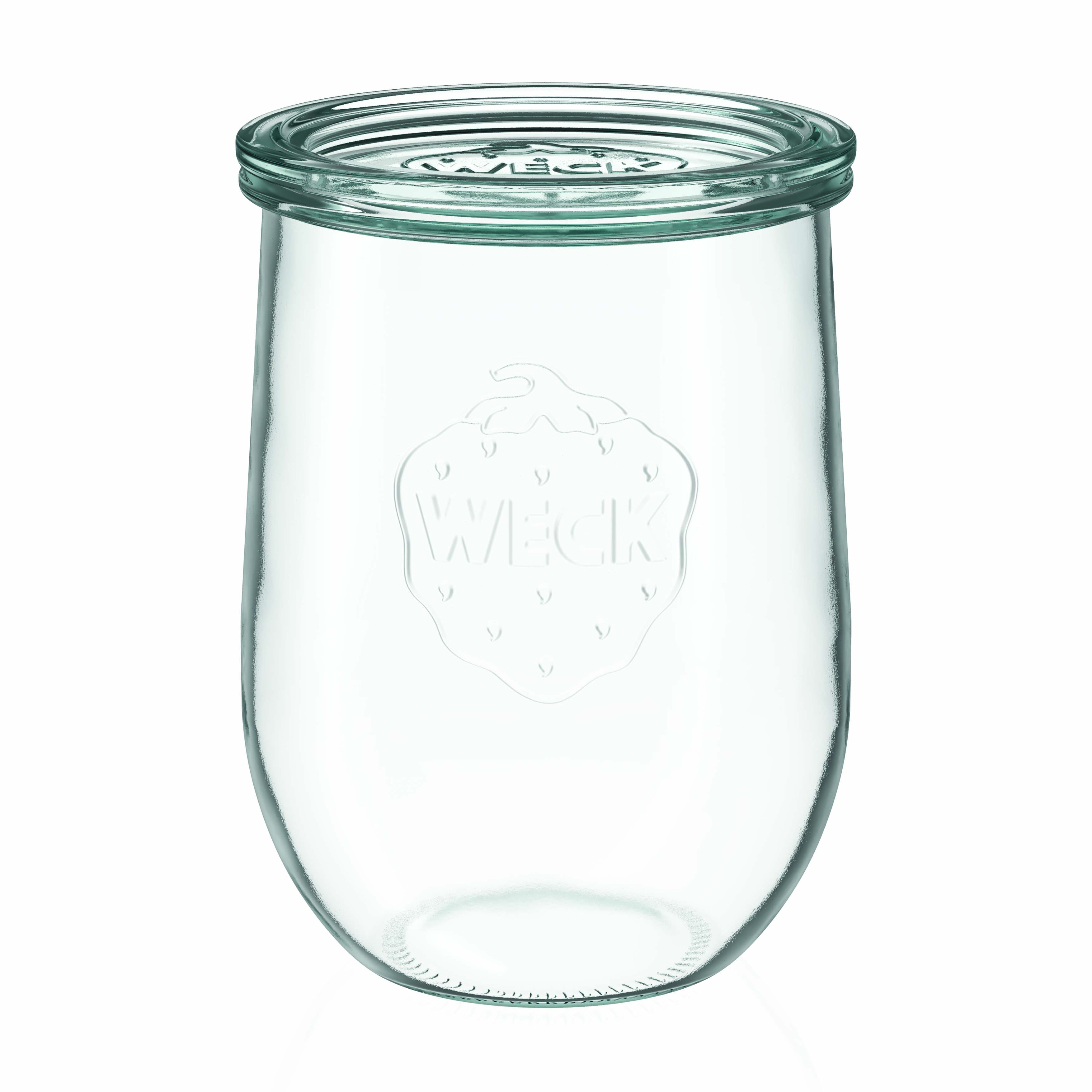 1.050 ml borcan WECK tip lalea, deschidere: margine rotundă