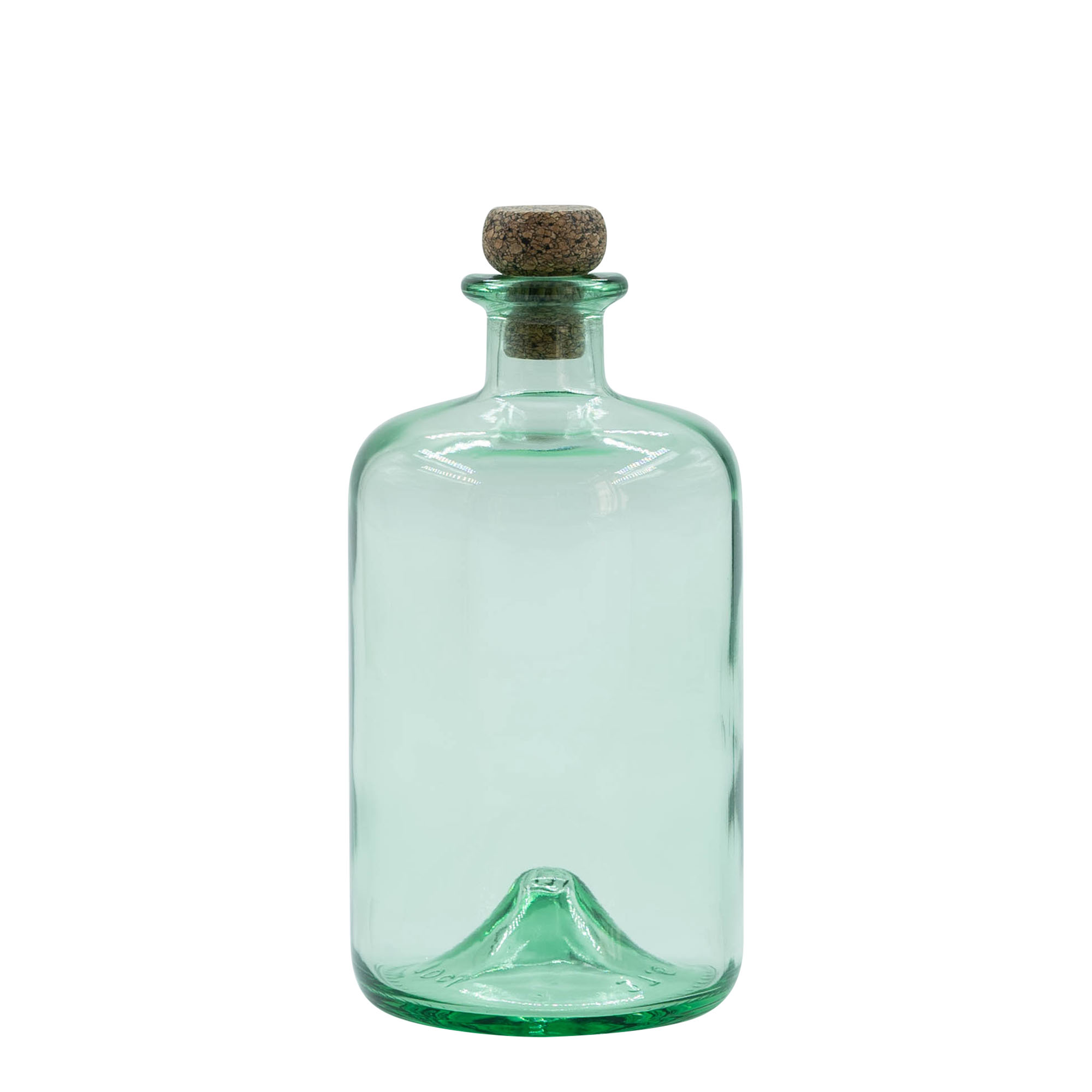 Sticlă de sticlă de 700 ml „Pharma”, gura: dop de plută Sticlă de sticlă de 700 ml „Pharma”, gura: dop de plută