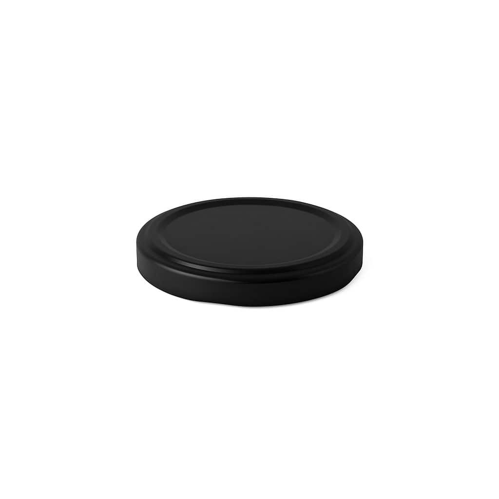 Capace Twist-Off, tablă albă, negru, pentru gura: TO 53