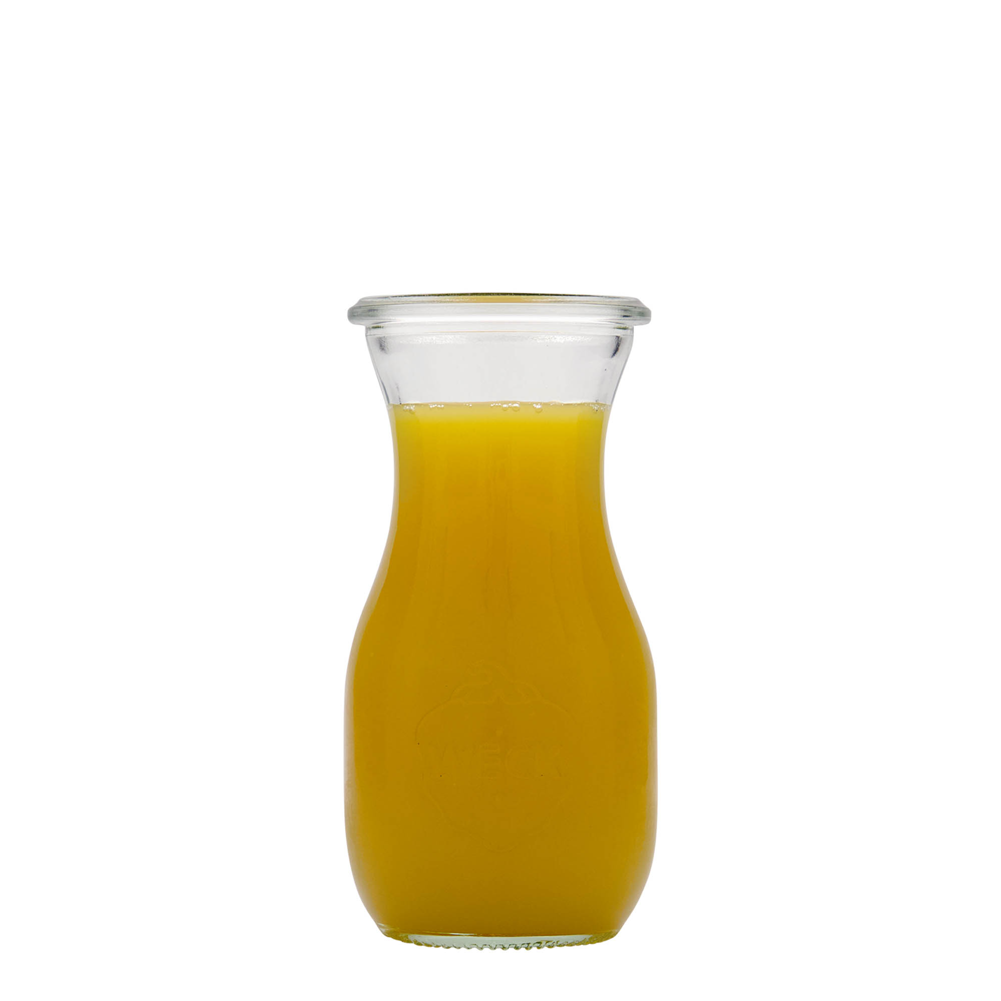 250 ml sticlă de suc WECK, gura: margine rotundă