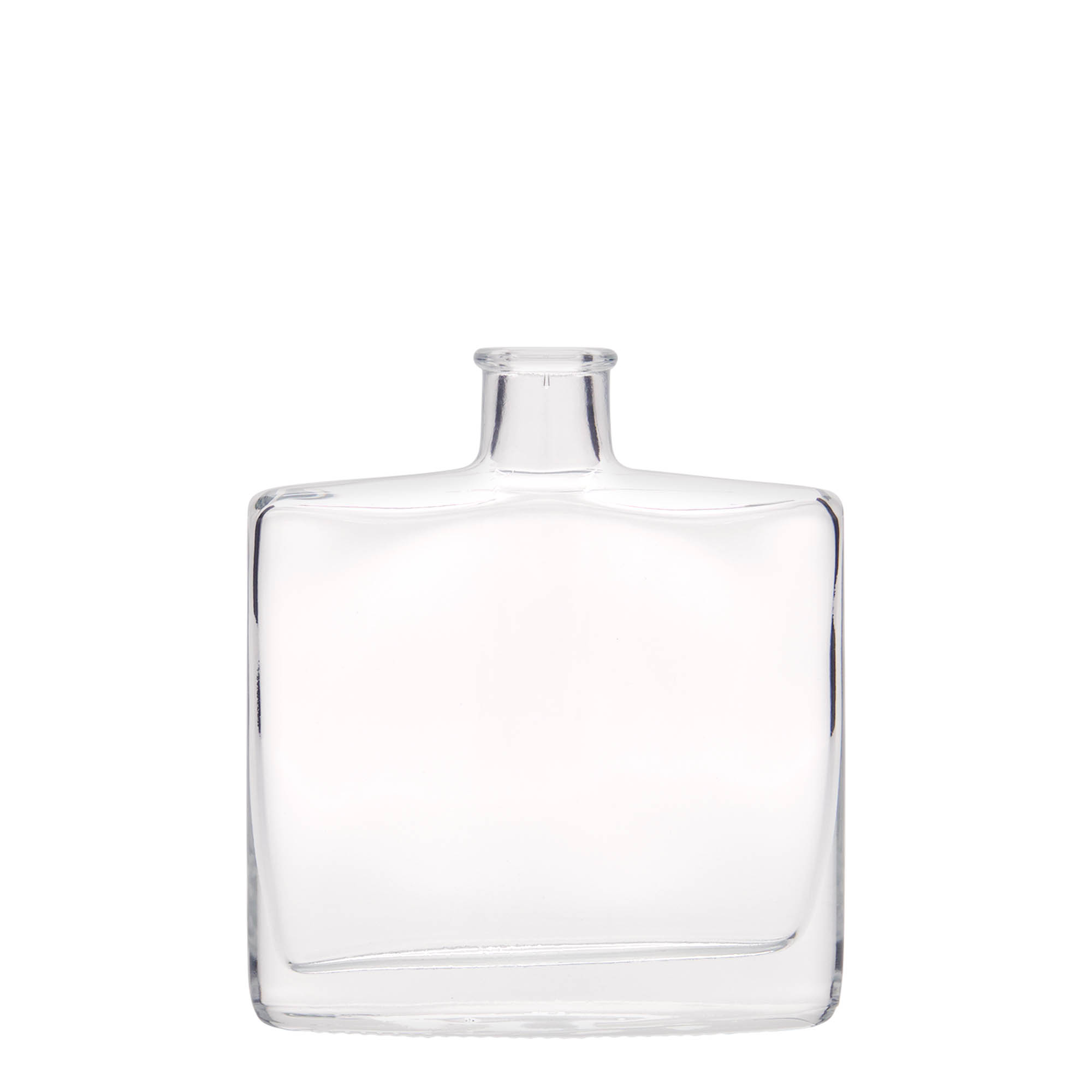 Sticlă de sticlă 200 ml „Zorbas”, ovală, gura: dop de plută