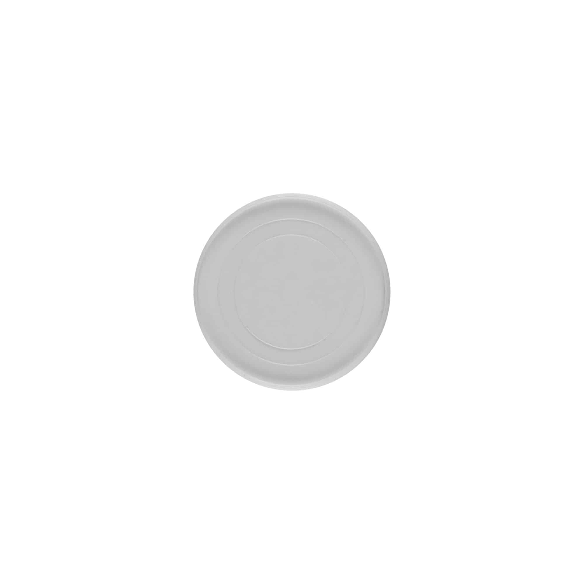 Disc de acoperire pentru 5 ml 'Bianca', plastic PP, alb