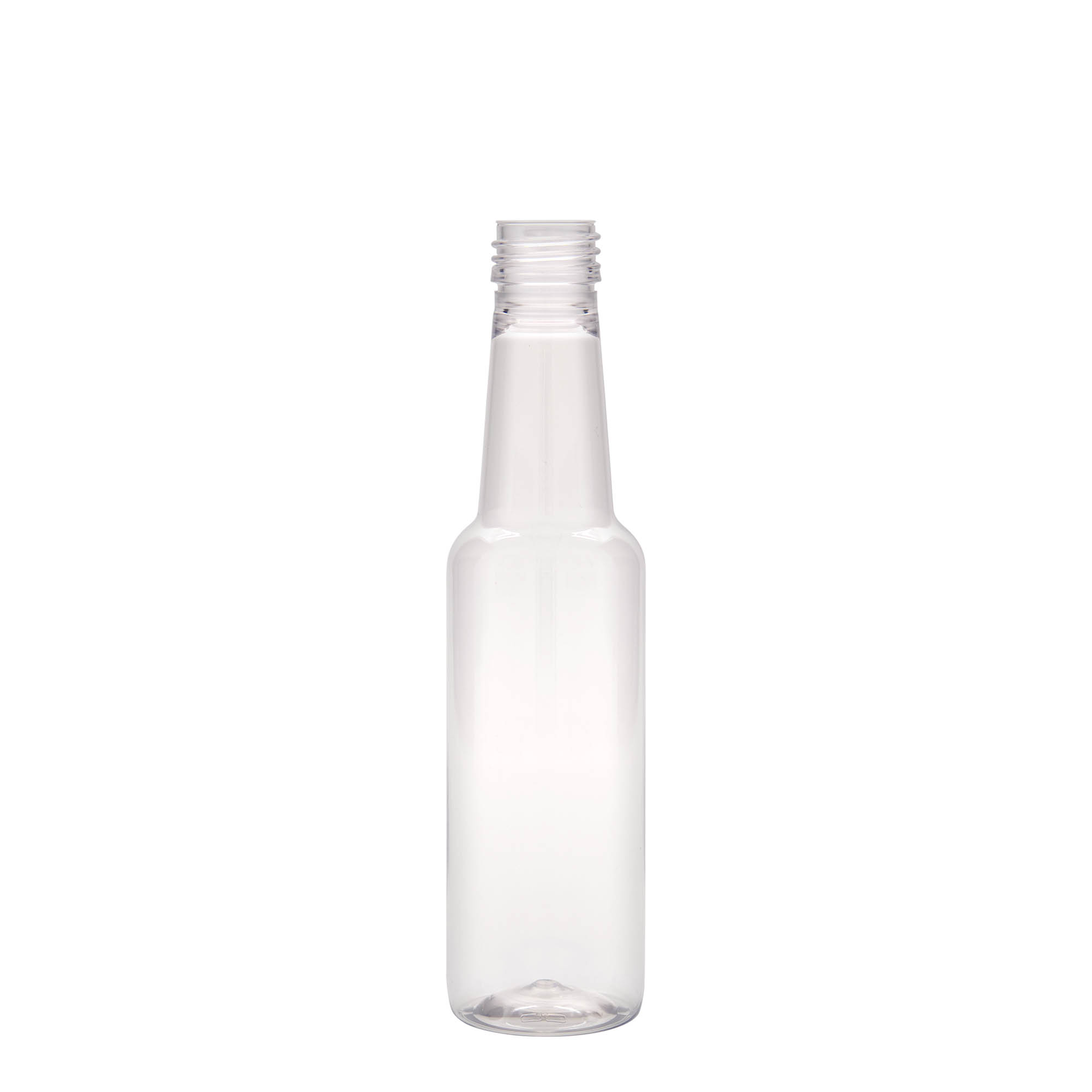Sticlă PET de 250 ml „Vin”, plastic, gura: PP 28 Sticlă PET de 250 ml „Vin”, plastic, gura: PP 28